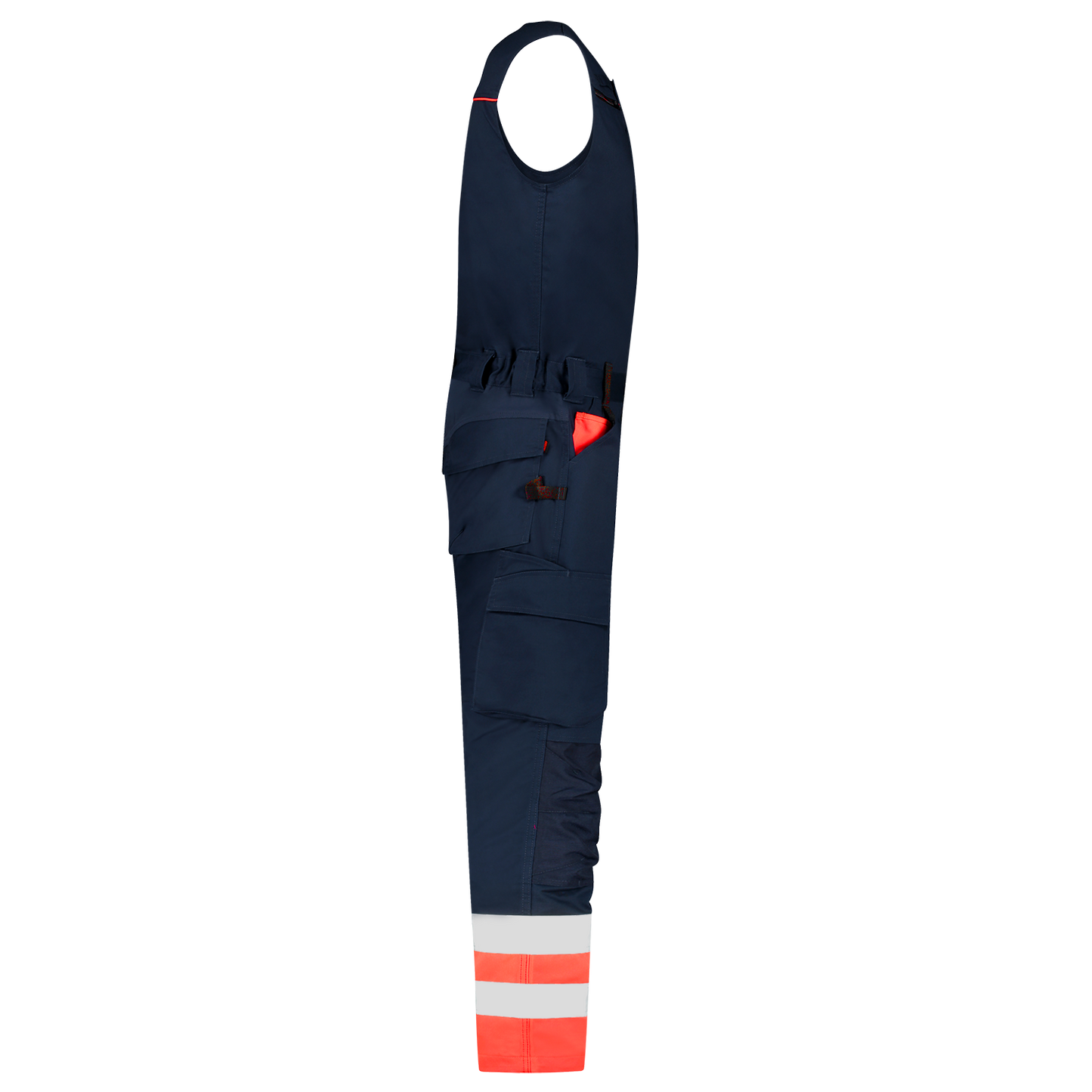 Tricorp Safety Bodybroeken 753008 HiVis inktblauw-fluo oranje(inkfluororange)