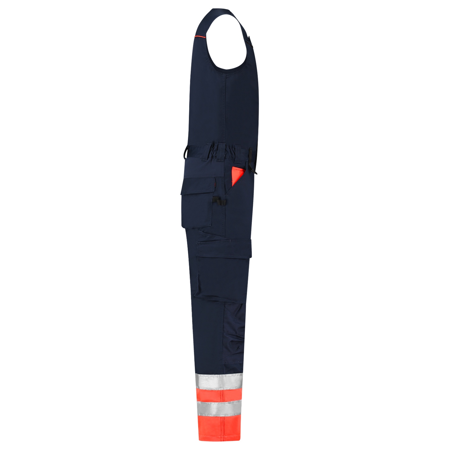 Tricorp Safety Bodybroeken 753008 HiVis inktblauw-fluo rood(inkfluorred)