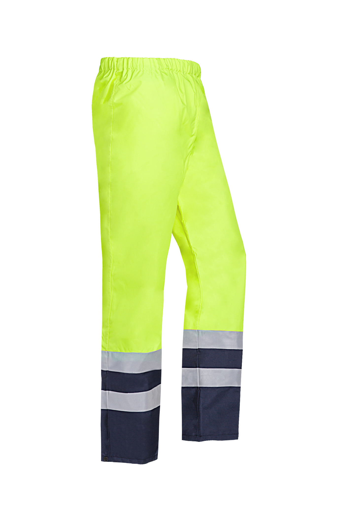 Sioen Broeken Norvill fluo geel-marineblauw