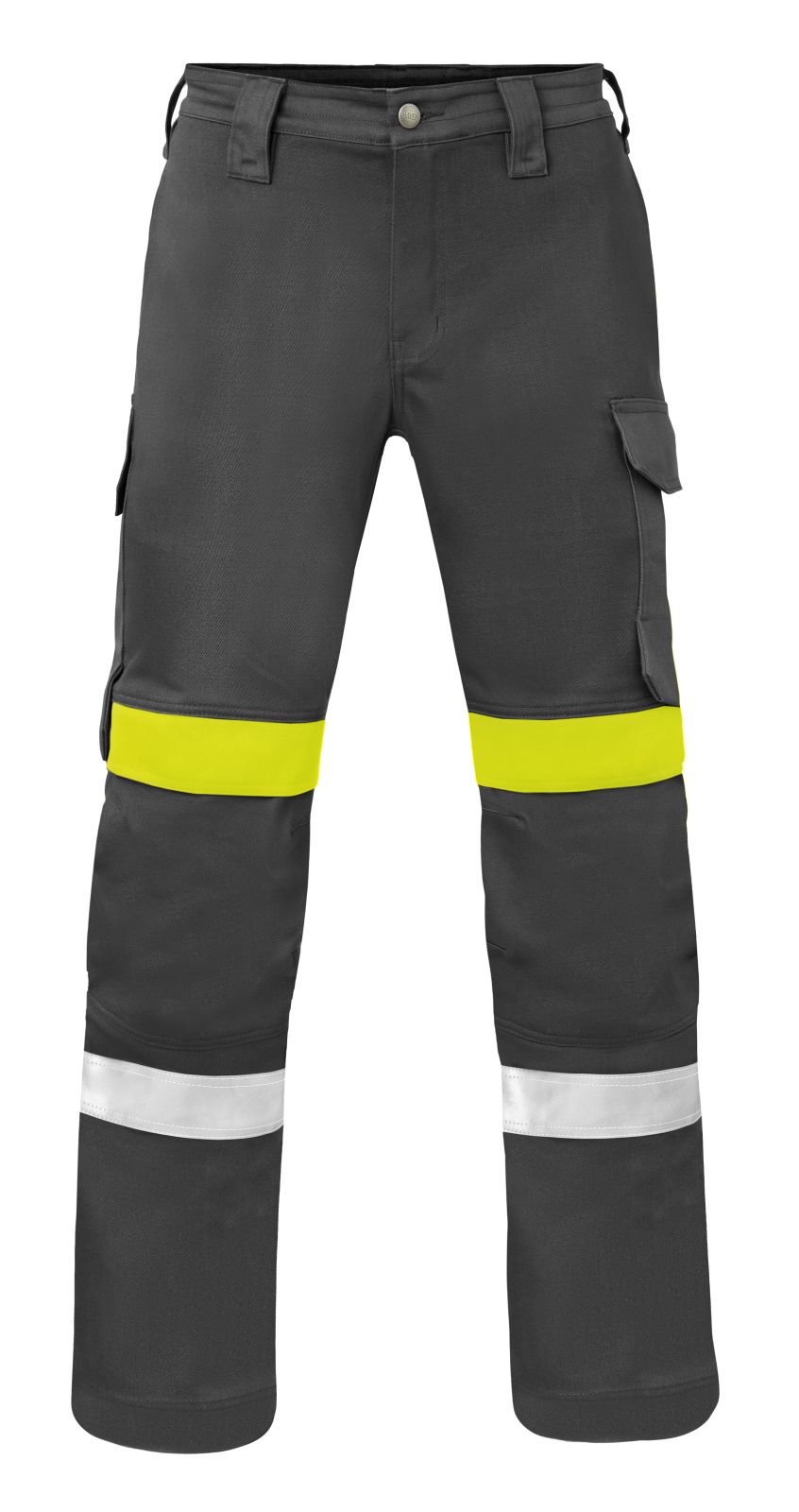 Havep Force+ broeken 80395 Indigo blauw/Fluo geel(CKB)