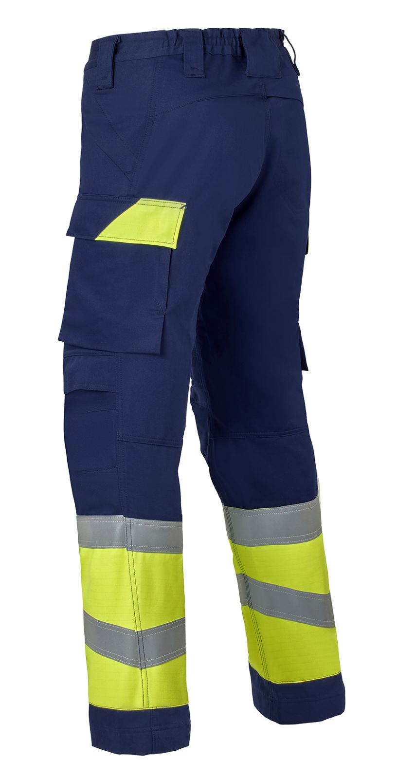 Havep Multi Protector + FR treated Lange broek 80567 vlamwerend antistatisch HiVis marineblauw-fluo geel(AAA)
