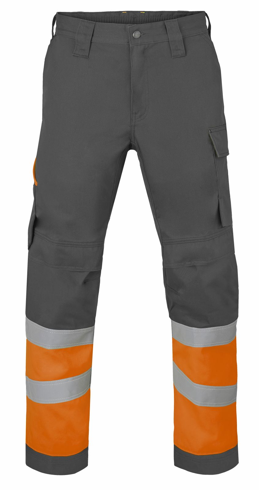Havep High Visibility Werkbroeken 80573 houtskool-fluo oranje(CKA)