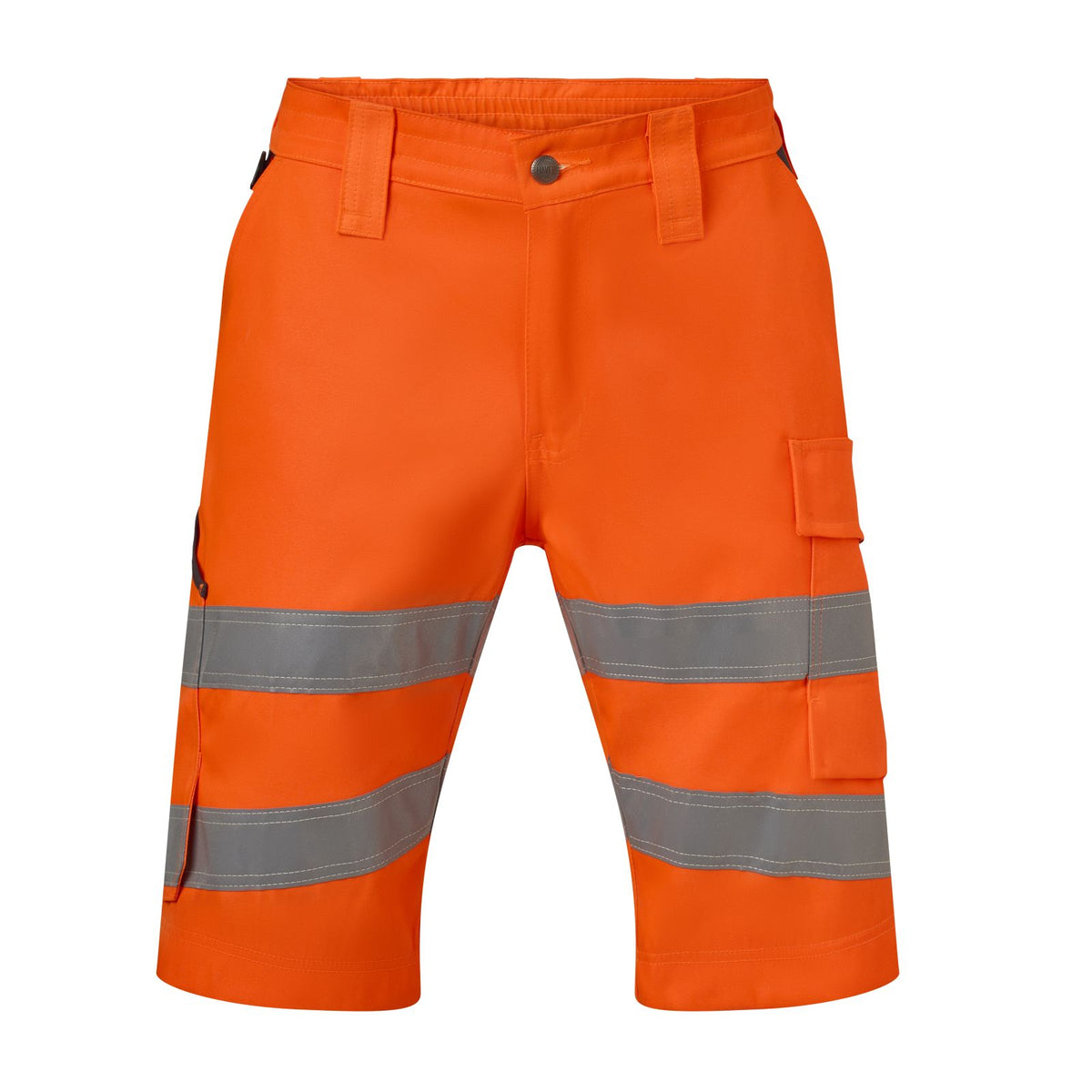 Havep High Visibility + Bermuda 80619 HiVis fluo oranje-houtskool(CAK)