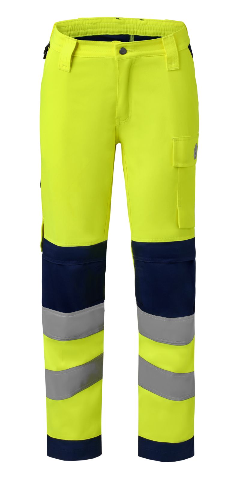 Havep High Visibility + Werkbroek 80620 Dames HiVis fluo geel-marine(AOV)