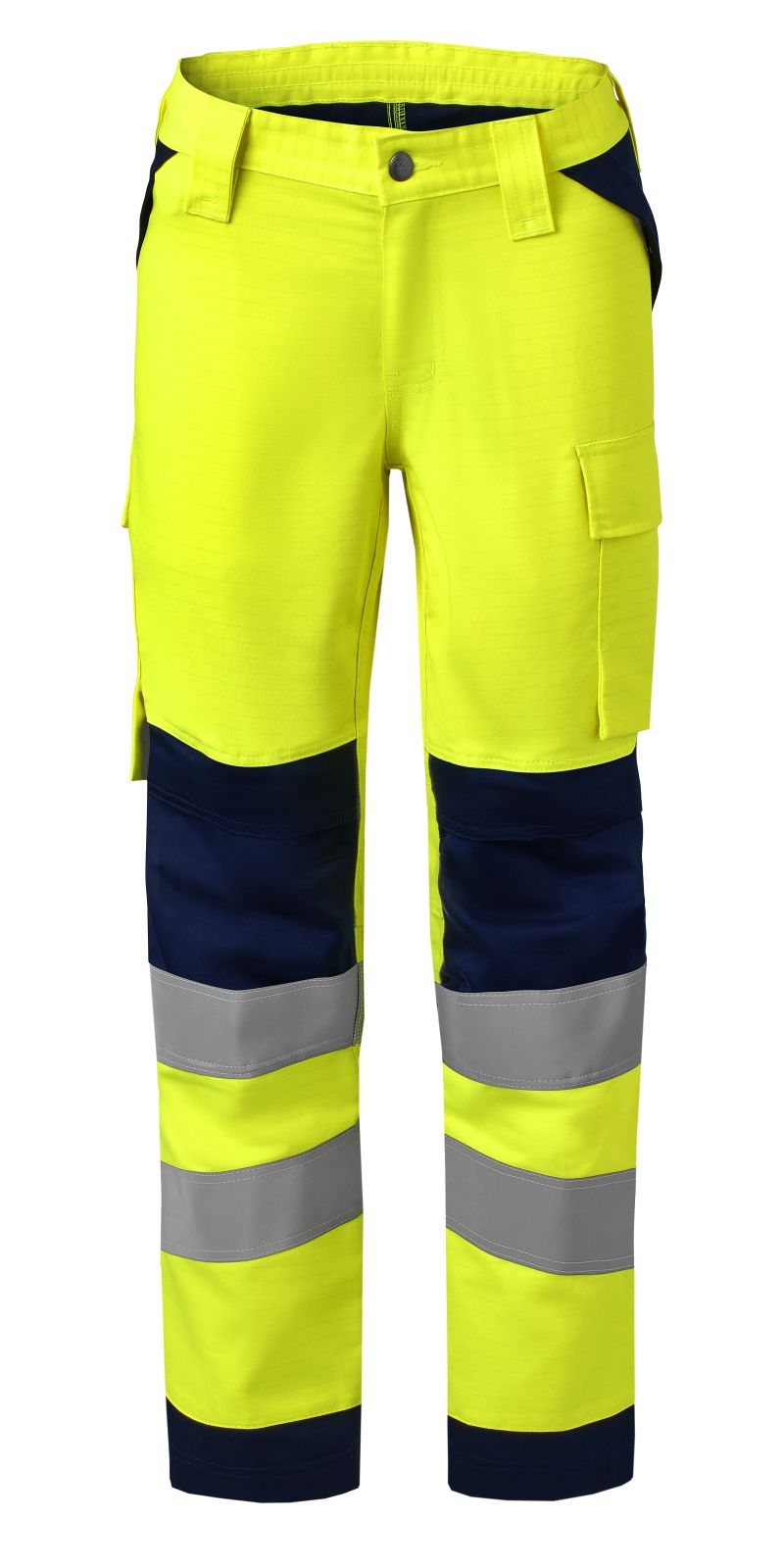 Havep Multi Protector + Werkbroek 80621 Dames vlamwerend antistatisch chemie HiVis fluo geel-marine(AOV)