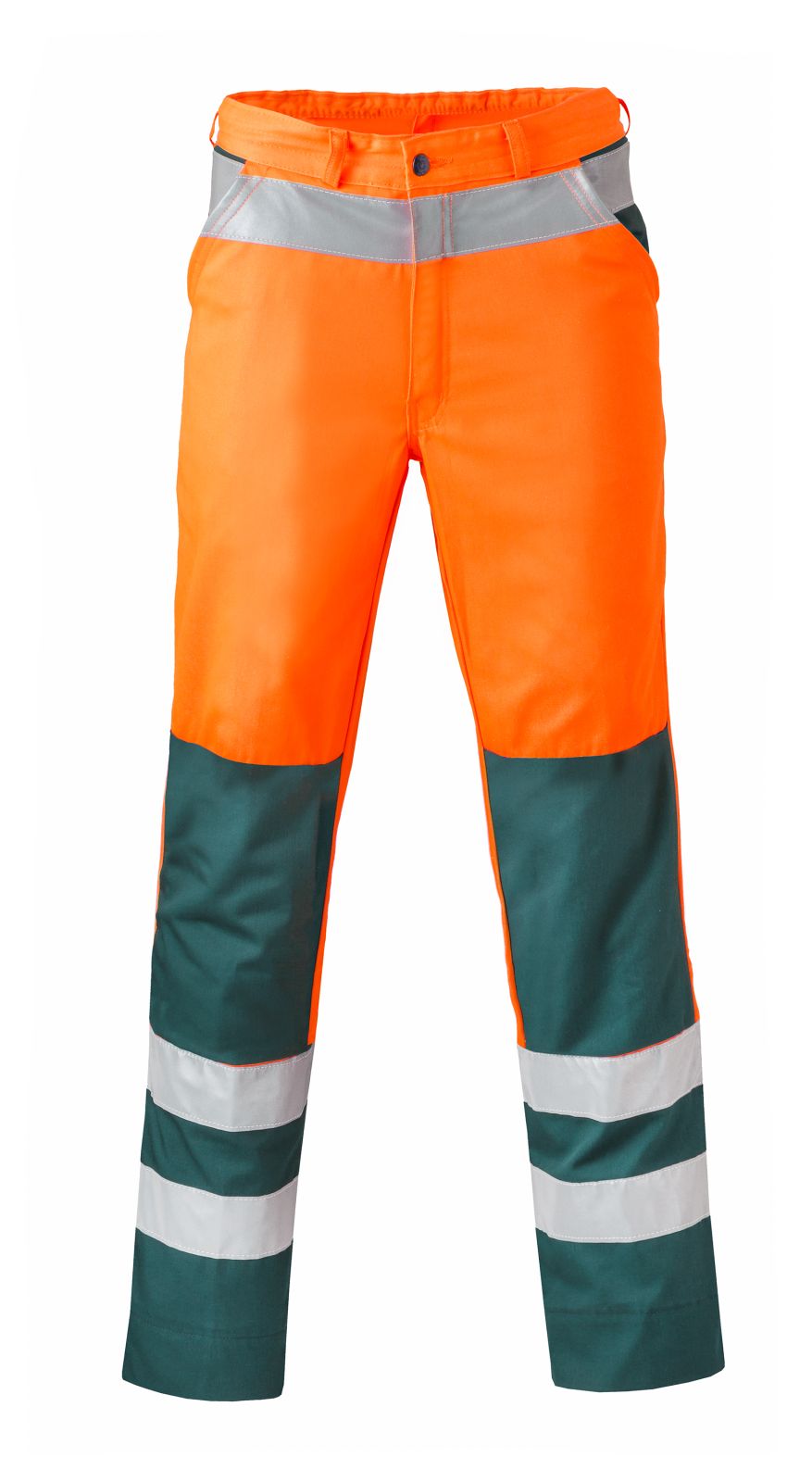 Havep Broeken 8410 HiVis fluo oranje-flessengroen(AAX)