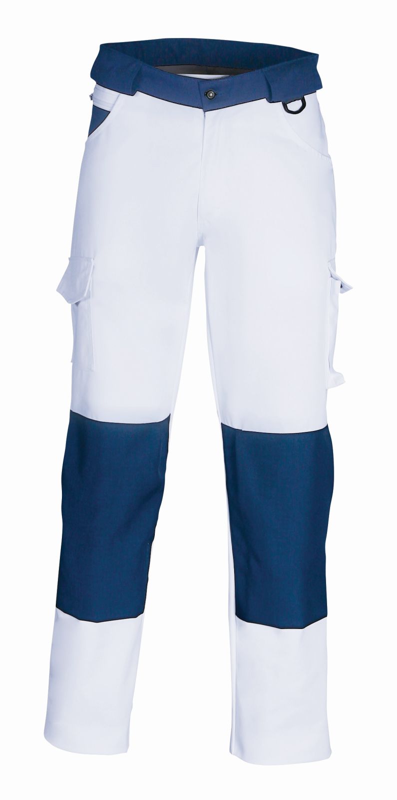 Havep Broeken 8657 wit-donkerblauw(ABK)