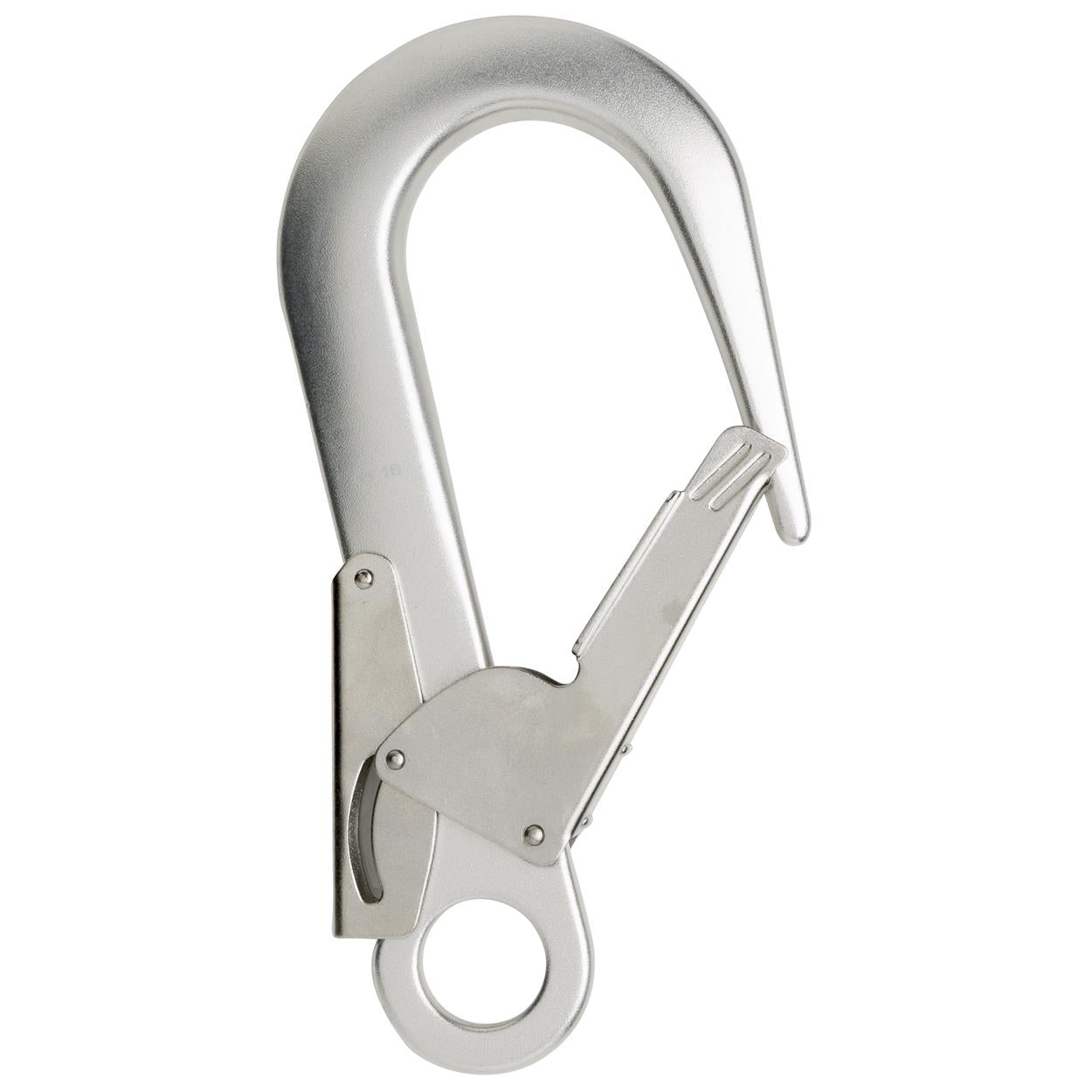 OXXA Essential Veiligheidshaak Rocky 4153 aluminium steigerhaak 60mm 22kN zilver