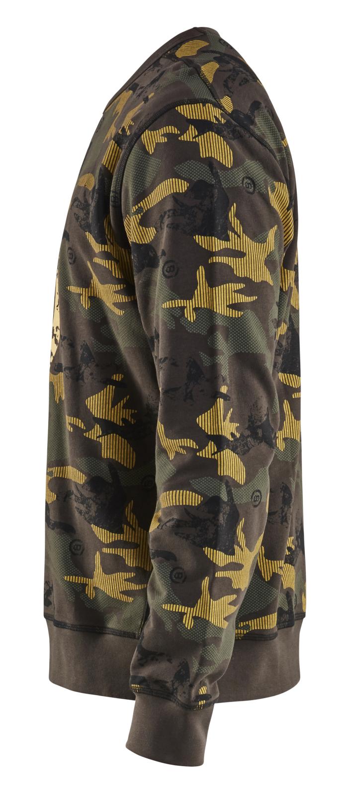 Blaklader Sweaters 94081158 groen-zwart(4599)