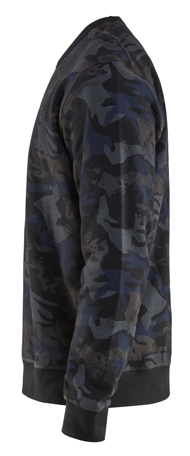 Blaklader Polosweaters 94081158 zwart-donkergrijs(9998)