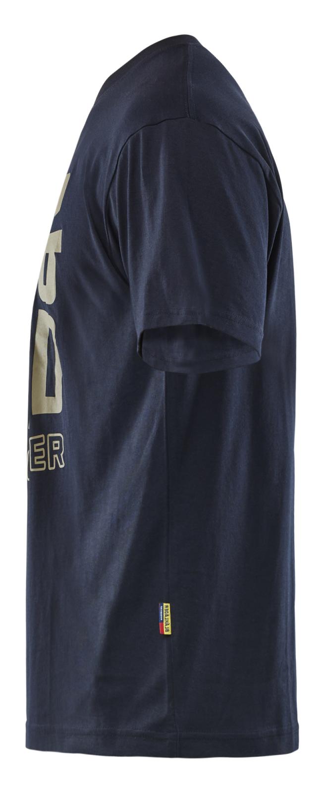 Blaklader Limited Edition Grit & Grind T-shirt 94211042 donker marineblauw(8600)