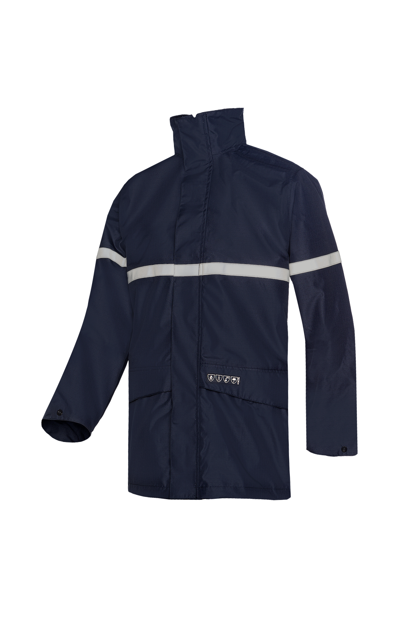 Sioen parka Baltero multinorm marineblauw