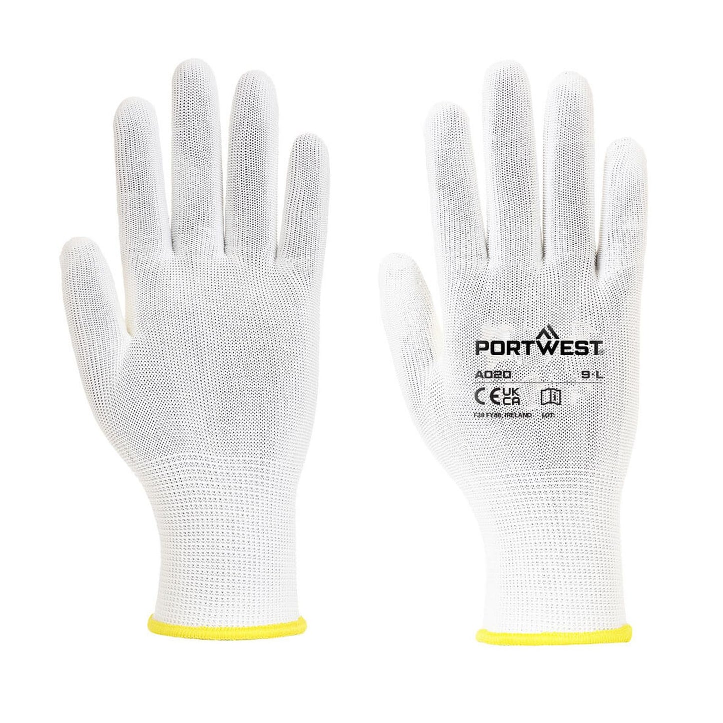 Portwest Handschoenen A020 960 paar wit(WH)