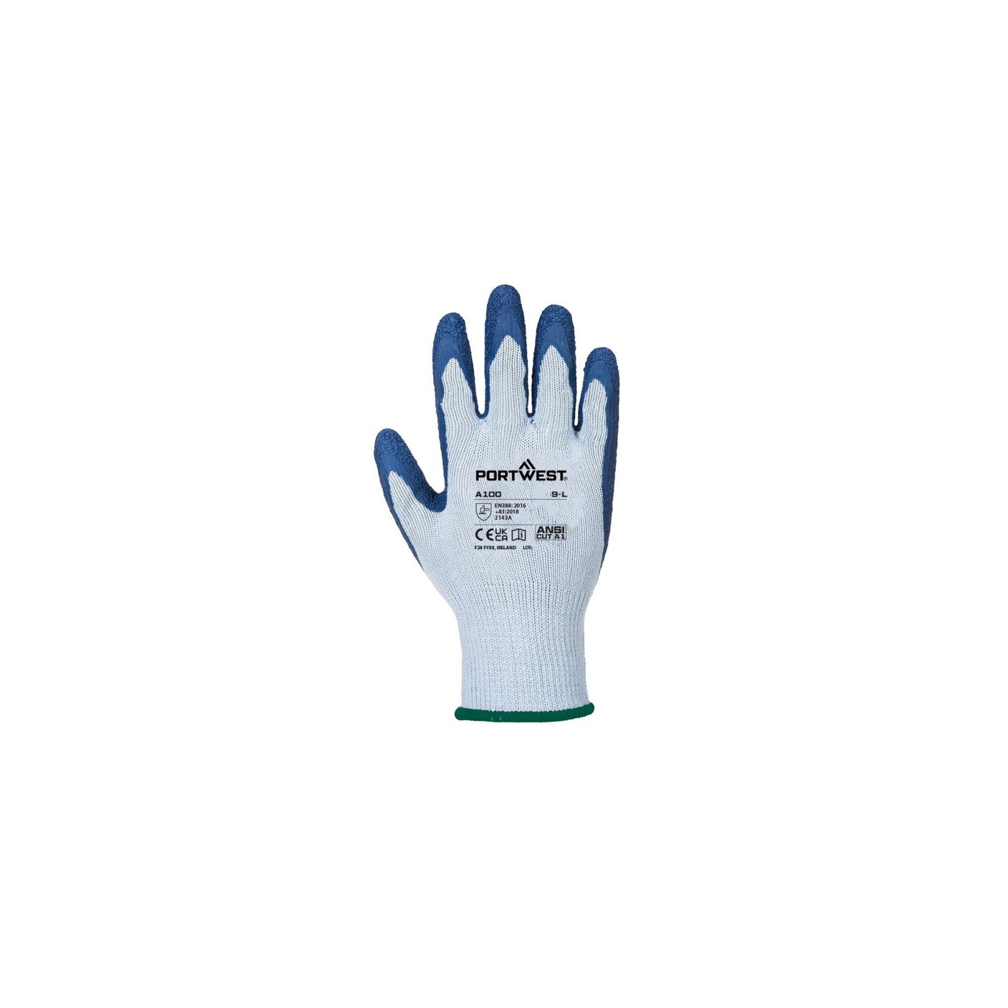 Portwest Handschoenen A100 grijs-blauw(G4)