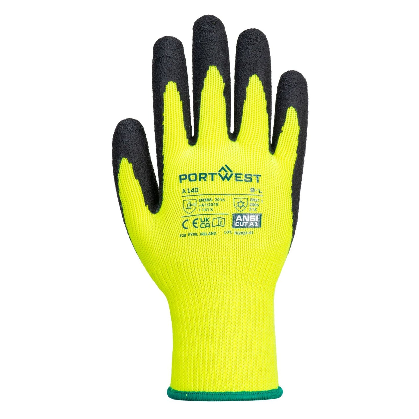Portwest Handschoenen A140 zwart(BK)