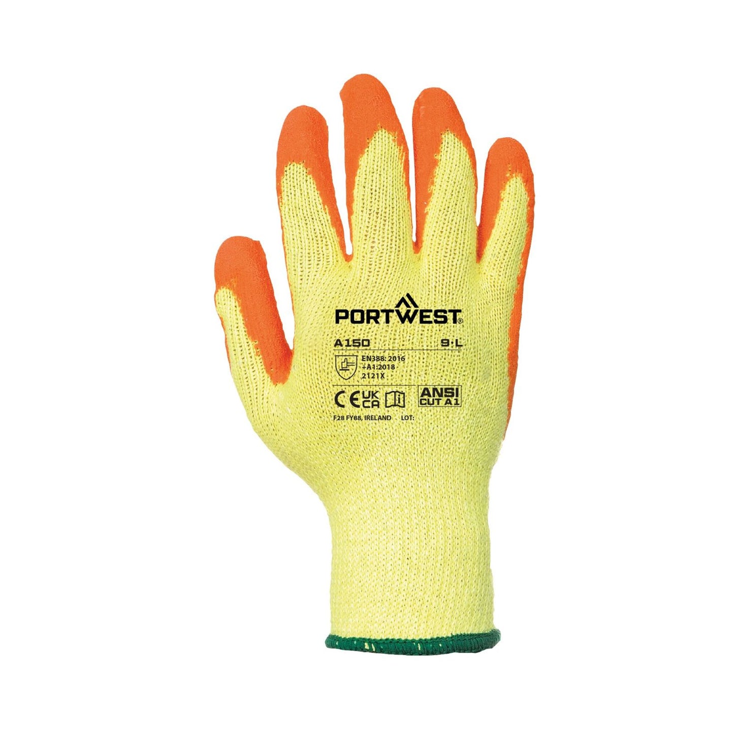 Portwest Handschoenen A150 oranje(OR)
