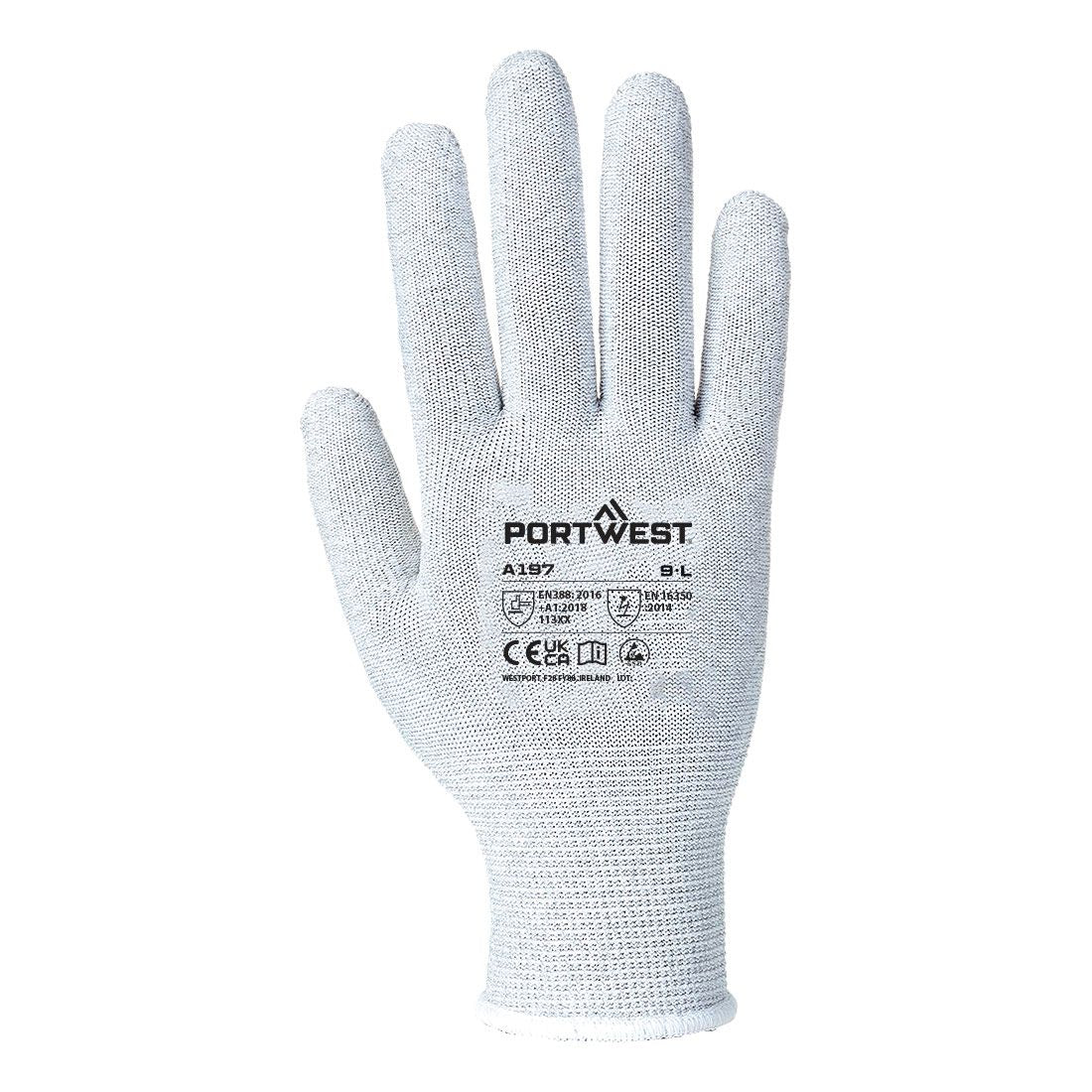 Portwest Handschoenen A197 grijs(GR)