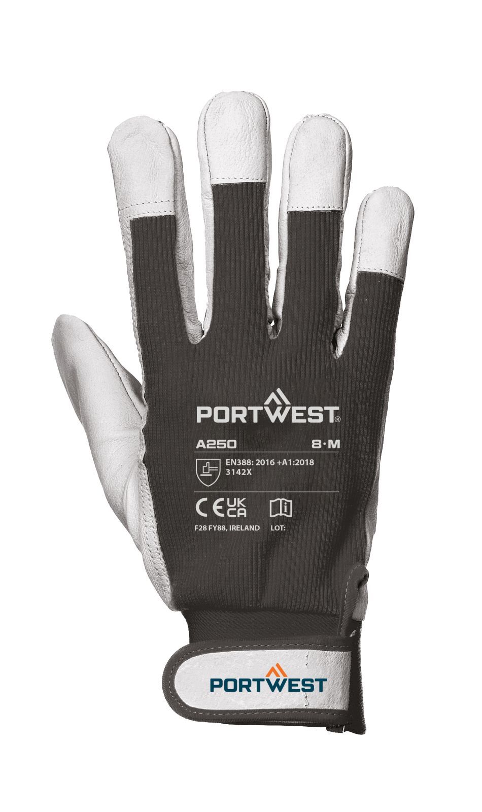 Portwest Handschoenen A250 zwart(BK)