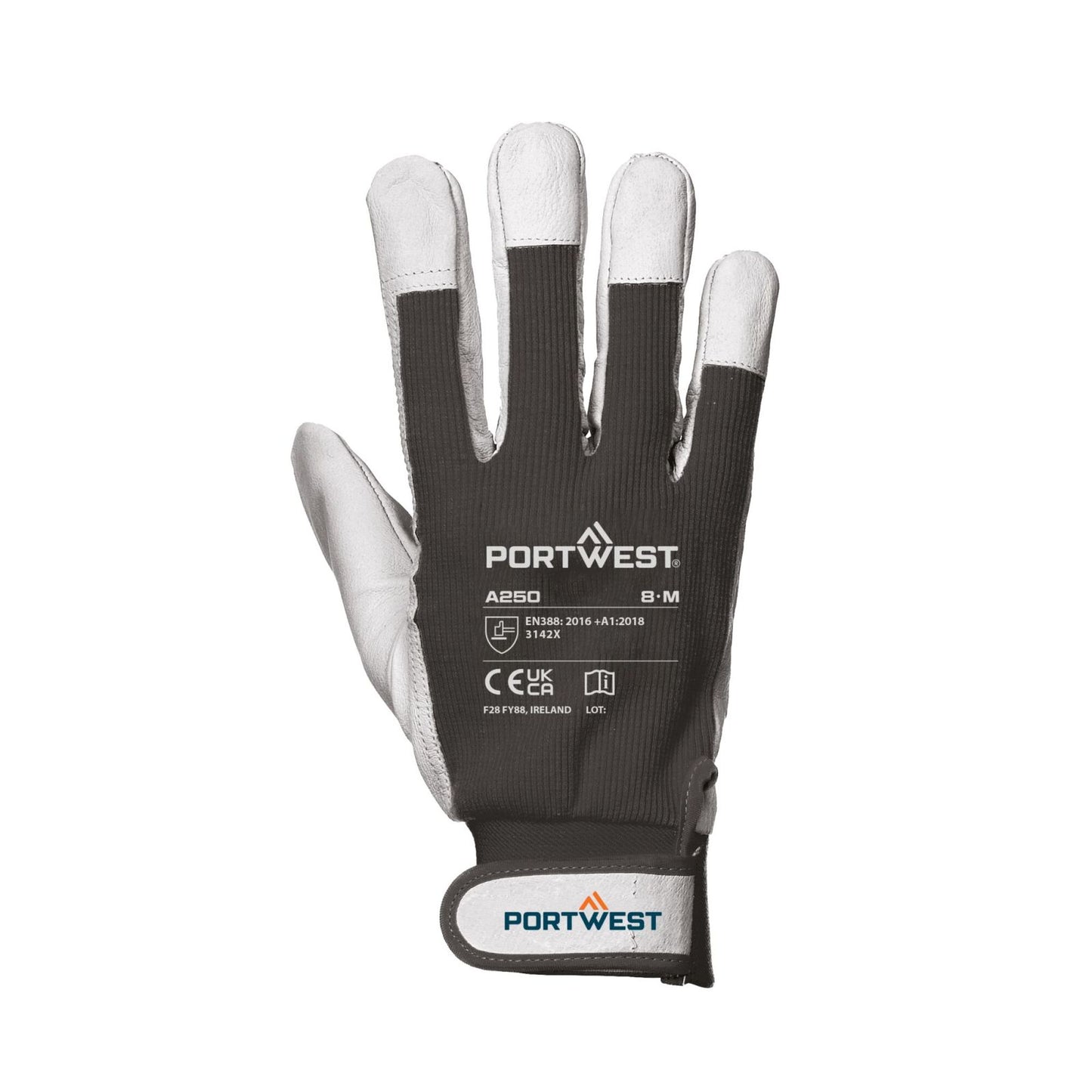 Portwest Handschoenen A250 zwart(BK)