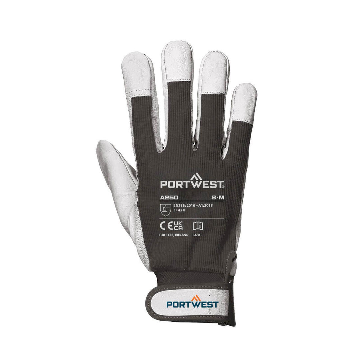 Portwest Handschoenen A250 zwart(BK)