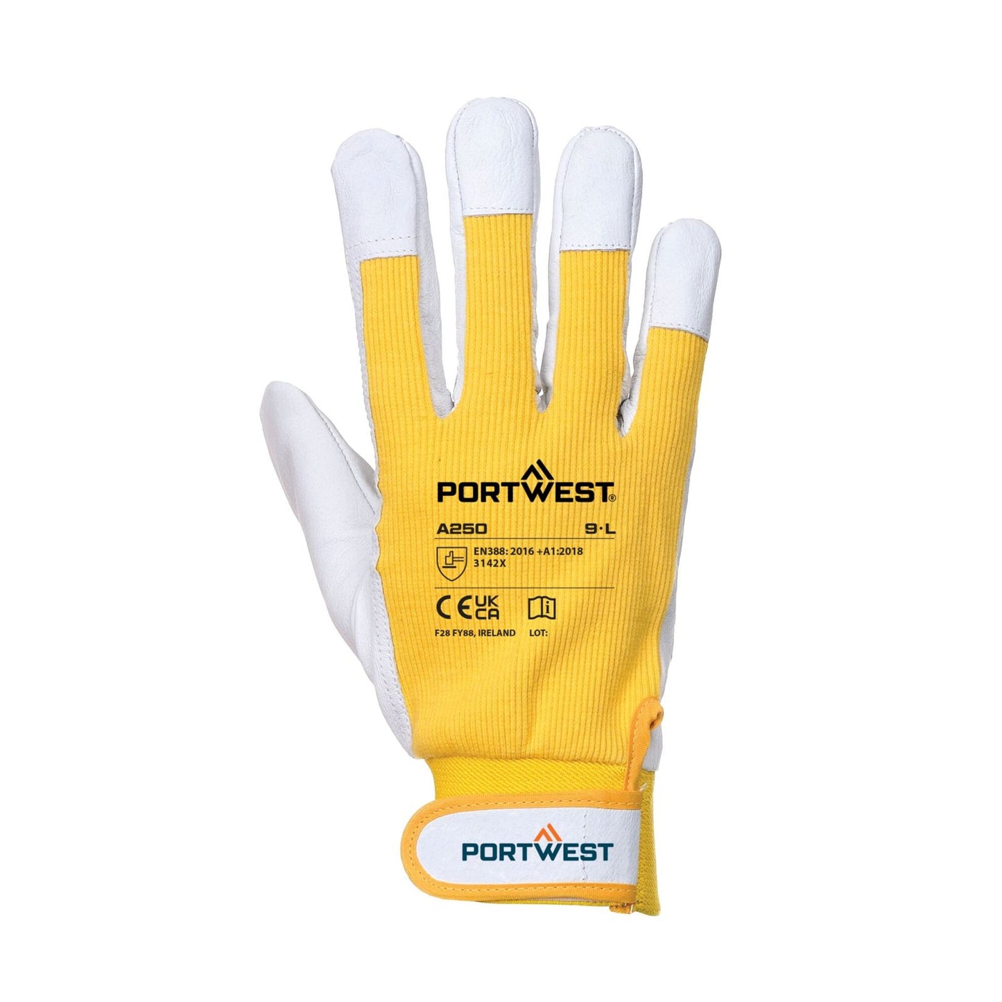 Portwest Handschoenen A250 geel(YE)