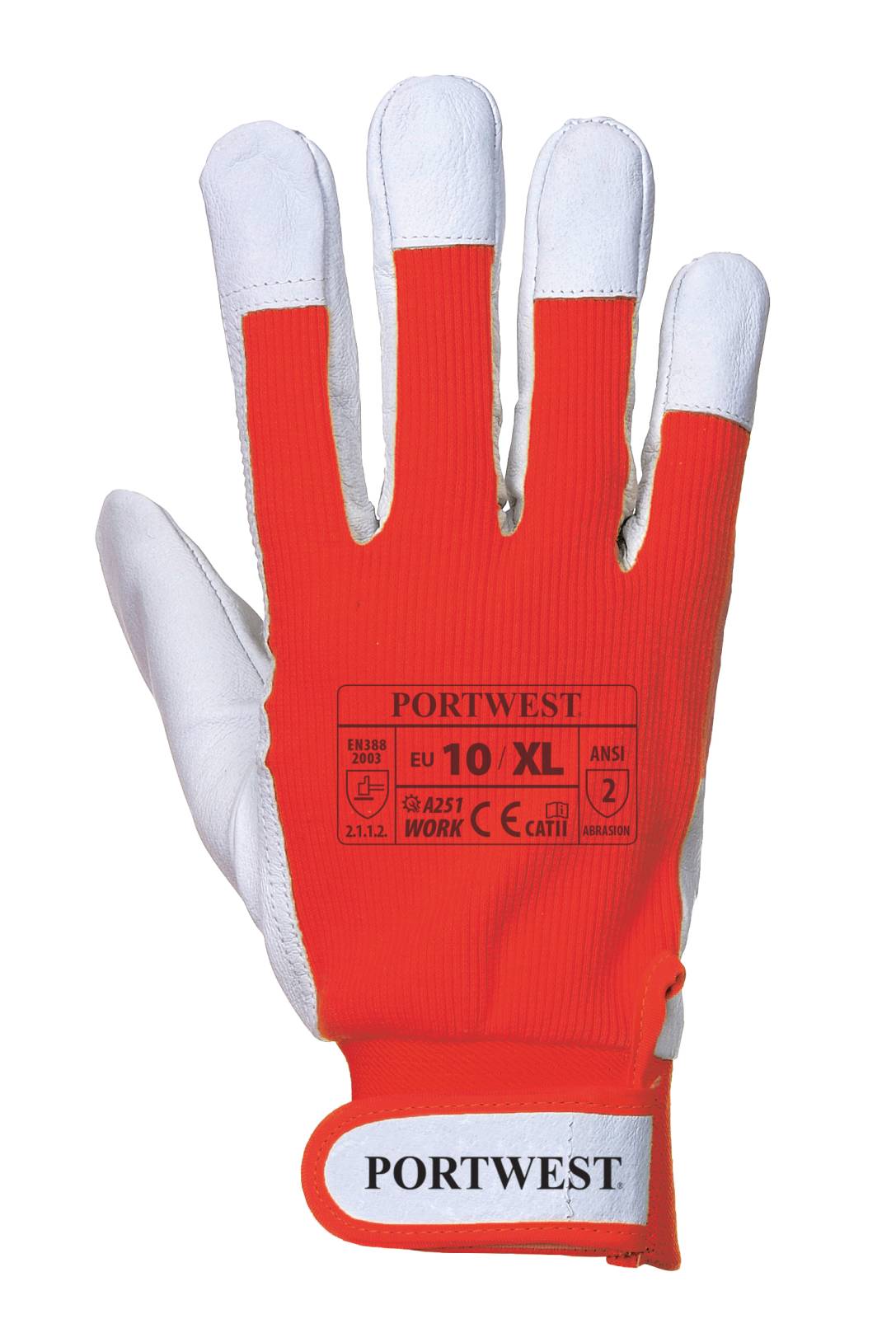 Portwest Tergus Micro Handschoen A251 rood(RE)