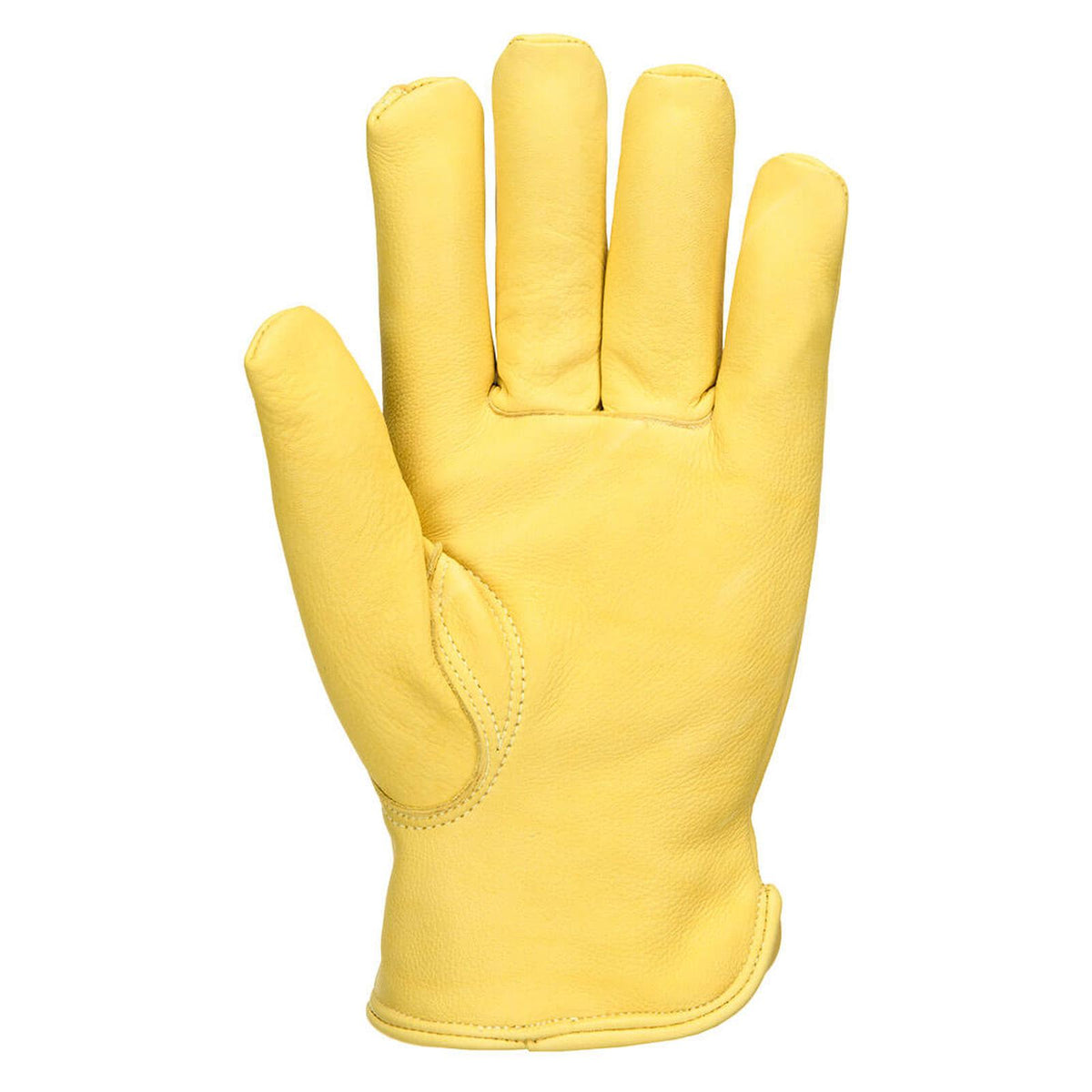 Portwest Driver en Rigger handschoenen Handbescherming Bestuurdershandschoen A271 Gevoerd Leren beige(BE)