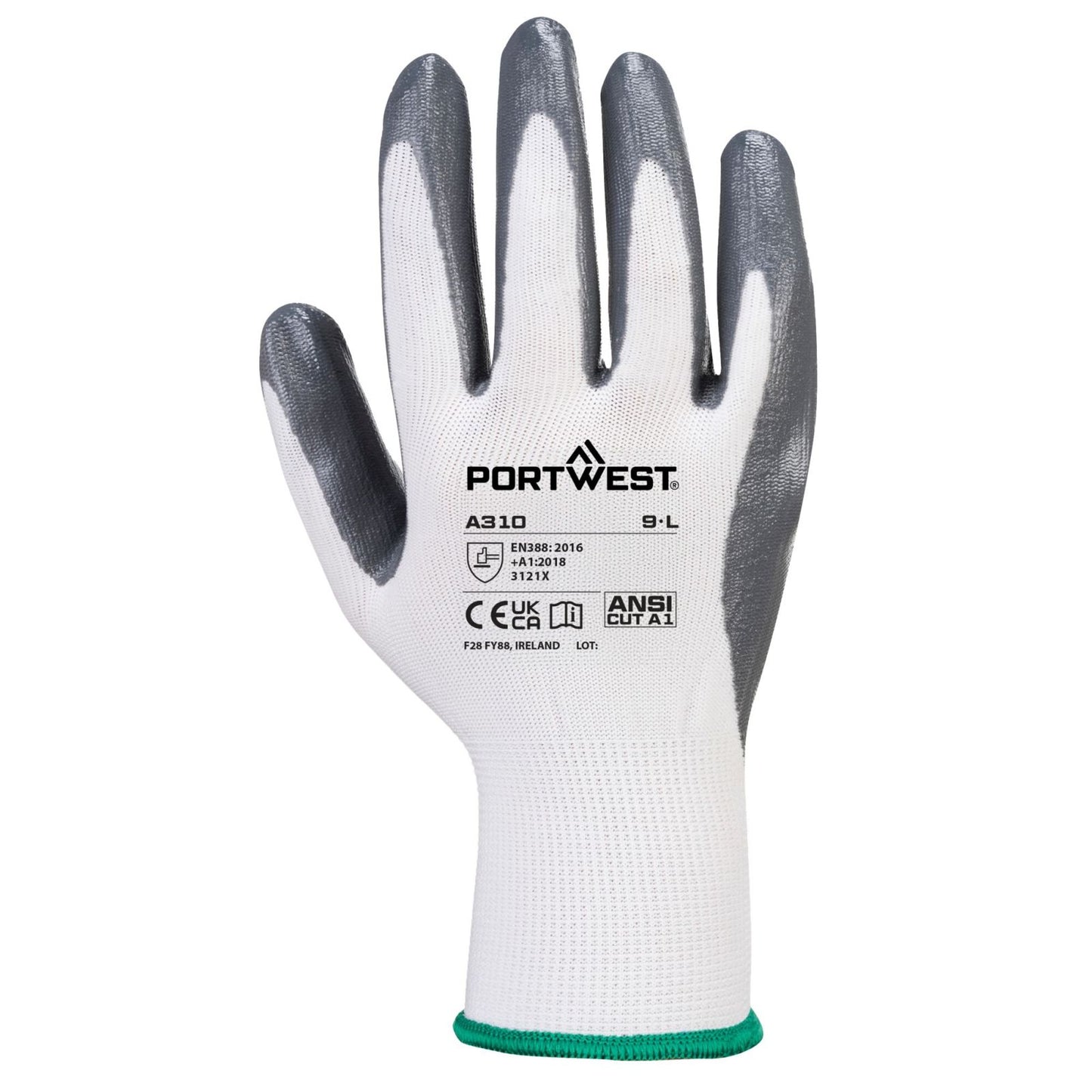 Portwest Handschoenen A310 grijs-wit(GR)