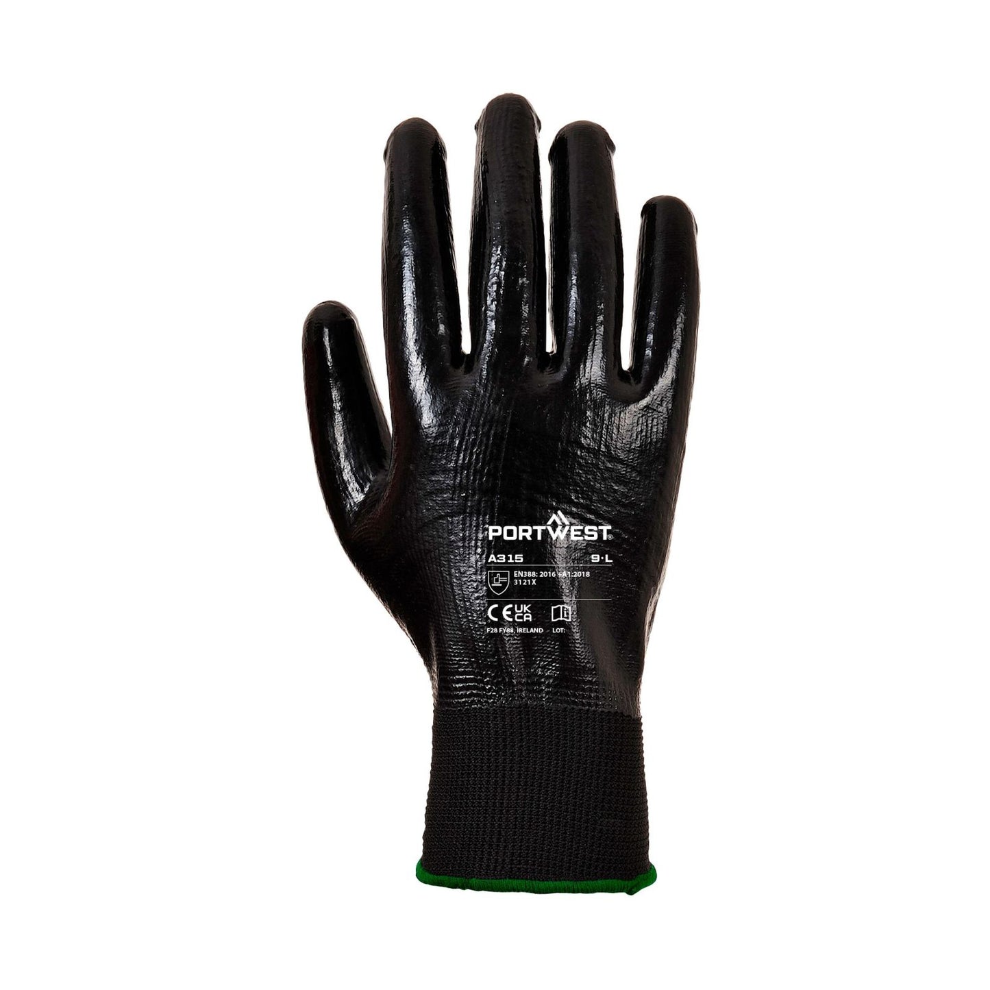 Portwest Handschoenen A315 zwart(K8)