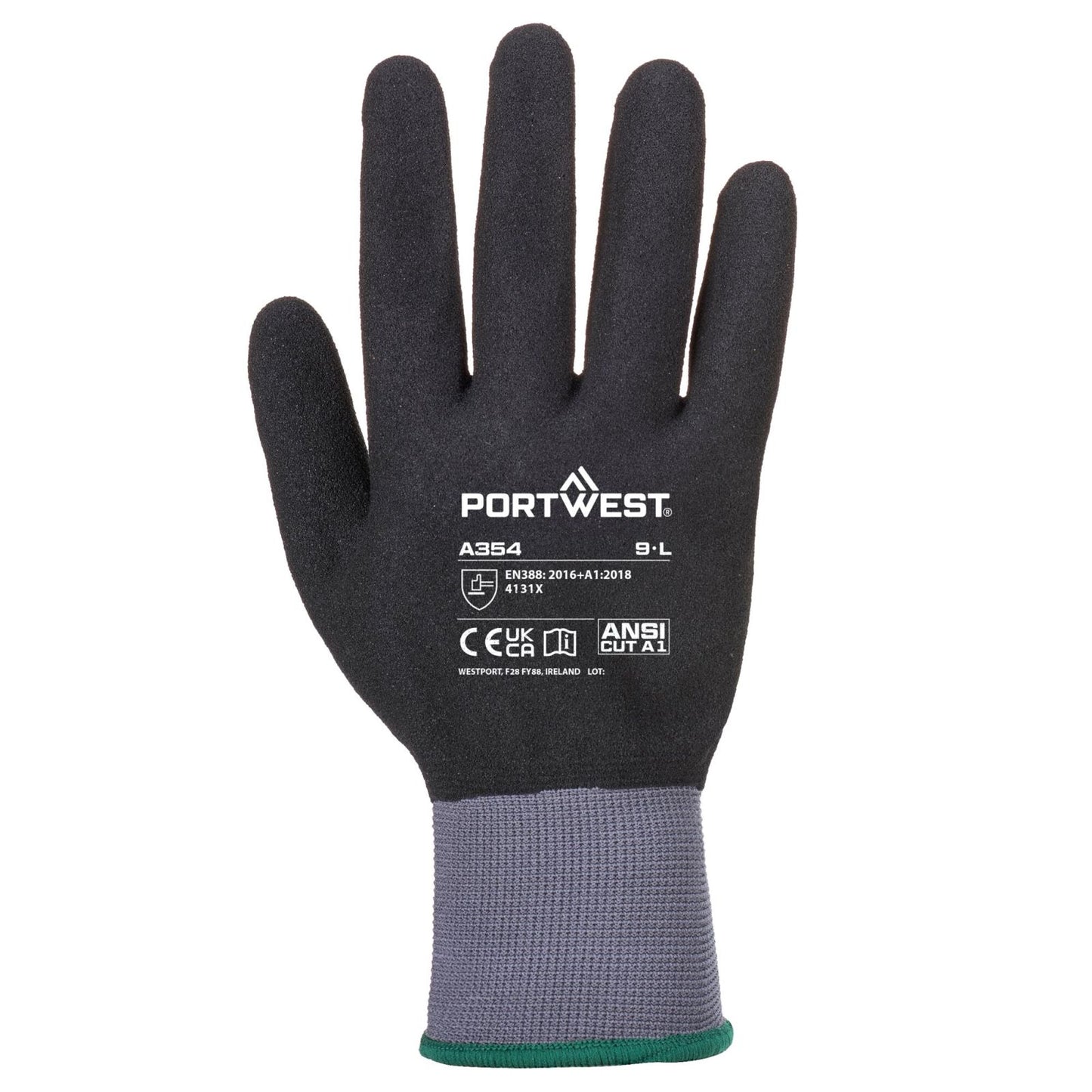 Portwest Handschoenen A354 zwart(K8)