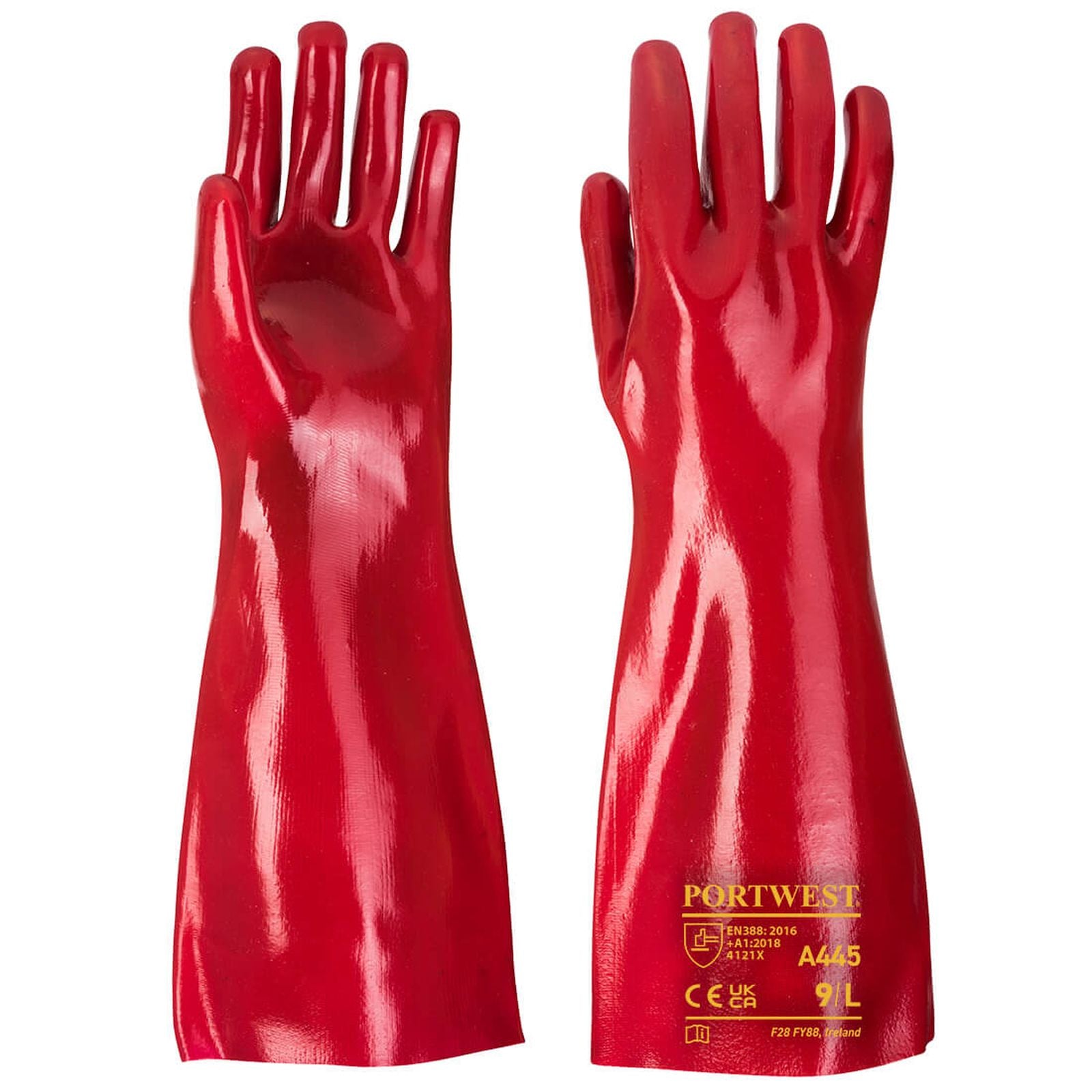 Portwest Handschoenen A445 rood(RE)