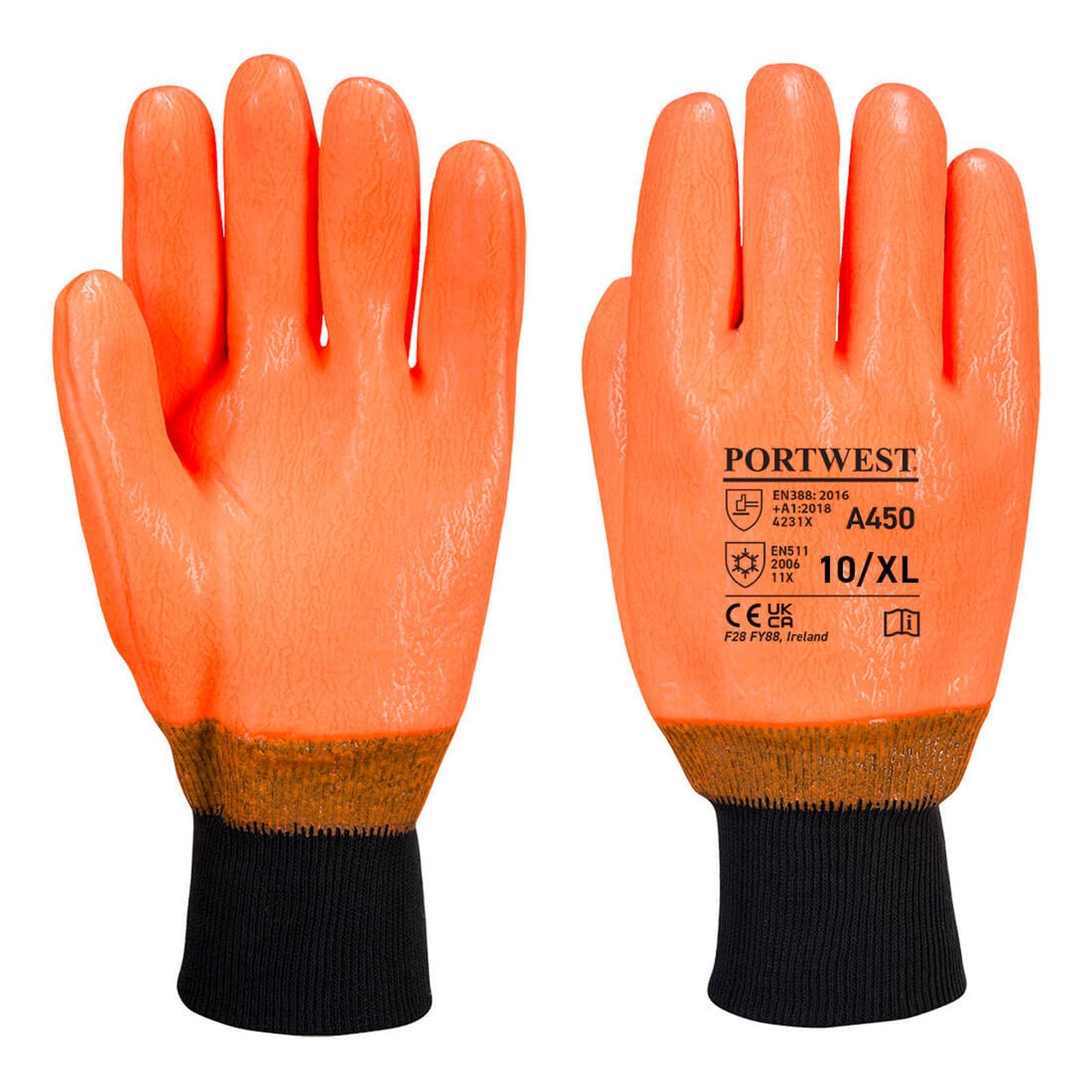 Portwest Handschoenen A450 oranje(OR)