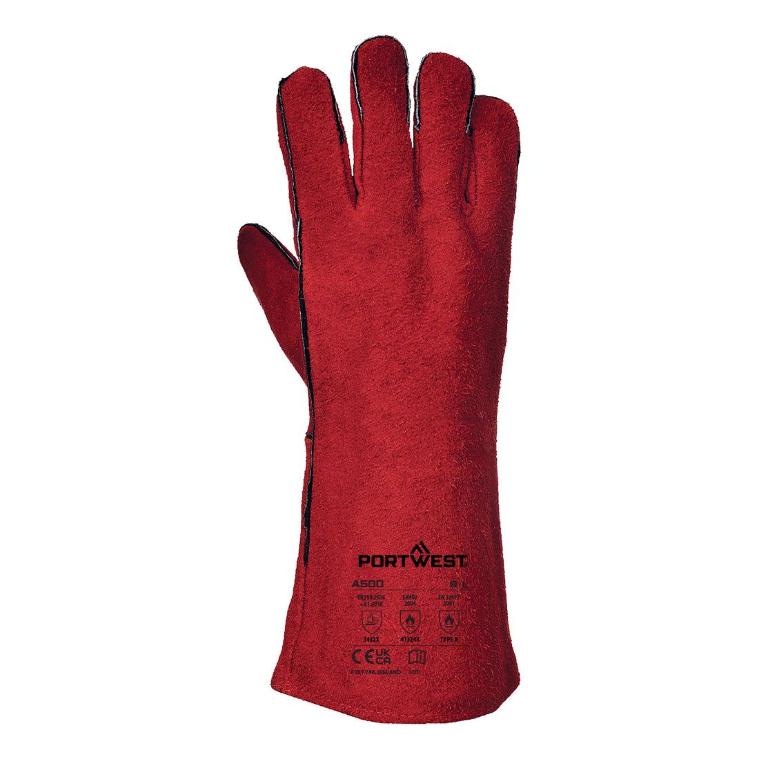 Portwest Handschoenen A500 rood(RE)