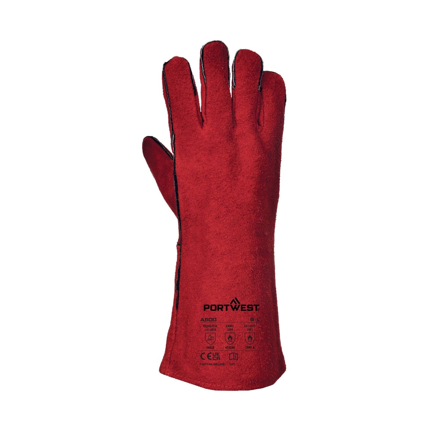 Portwest Handschoenen A500 rood(RE)