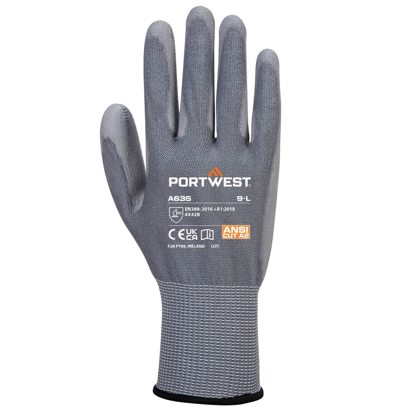 Portwest Handschoenen A635 grijs(G7)