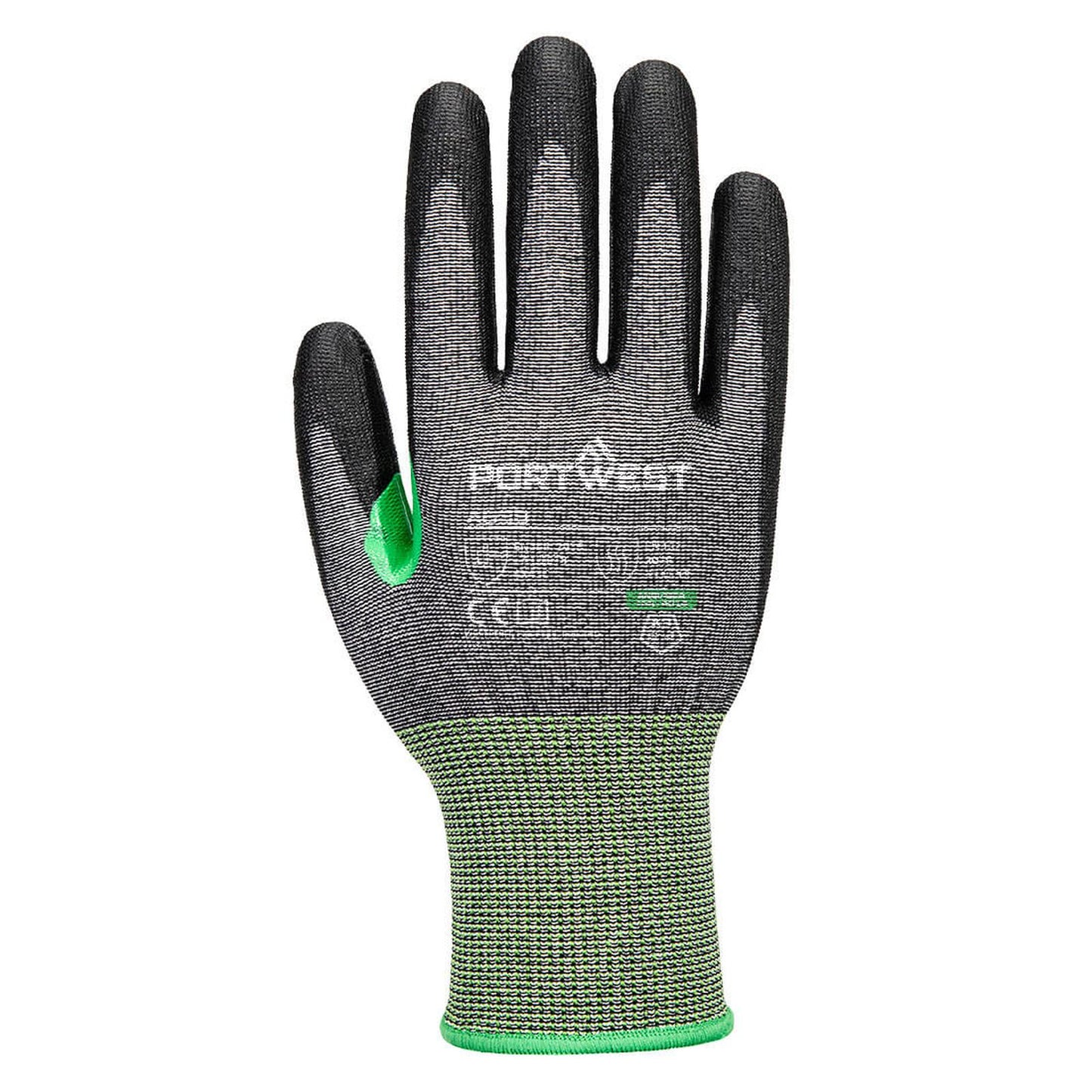 Portwest Handbescherming CS Handschoenen A638 CS cut C15 PU snij C grijs-zwart(G8)