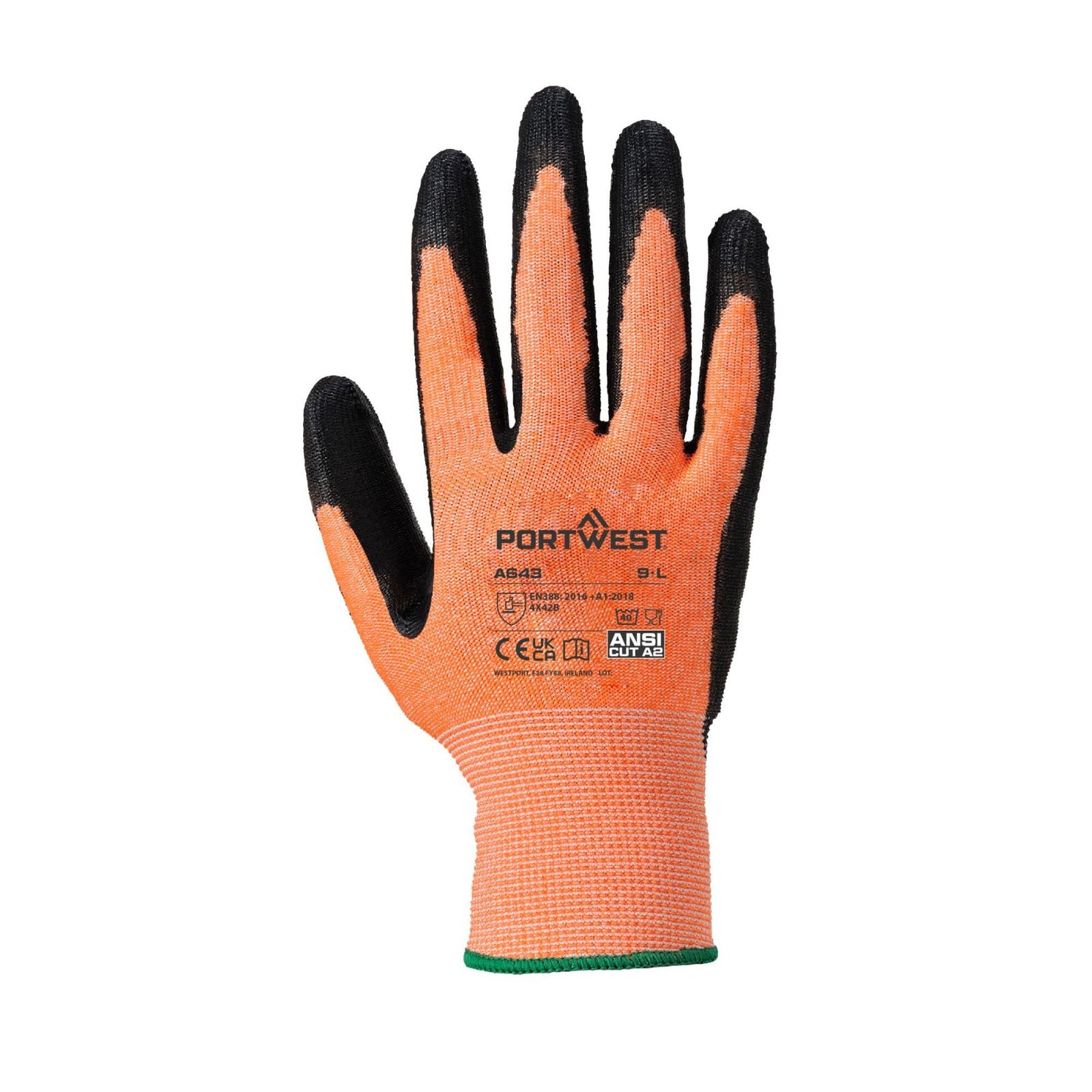 Portwest Handschoenen A643 ambergeel(AM)