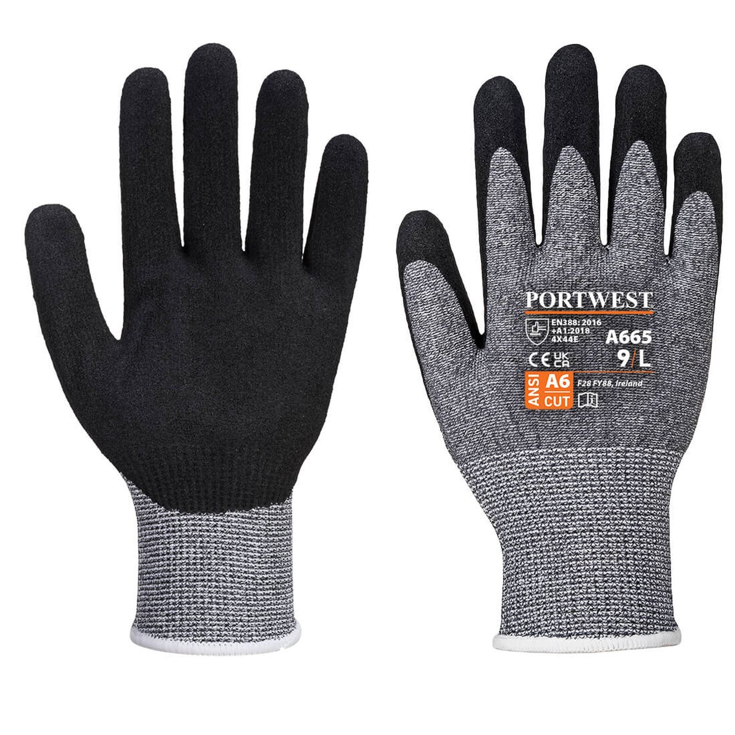 Portwest Handschoenen A665 grijs(GR)