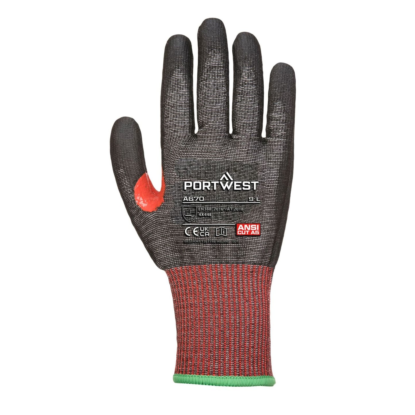 Portwest Handschoenen A670 zwart(K8)