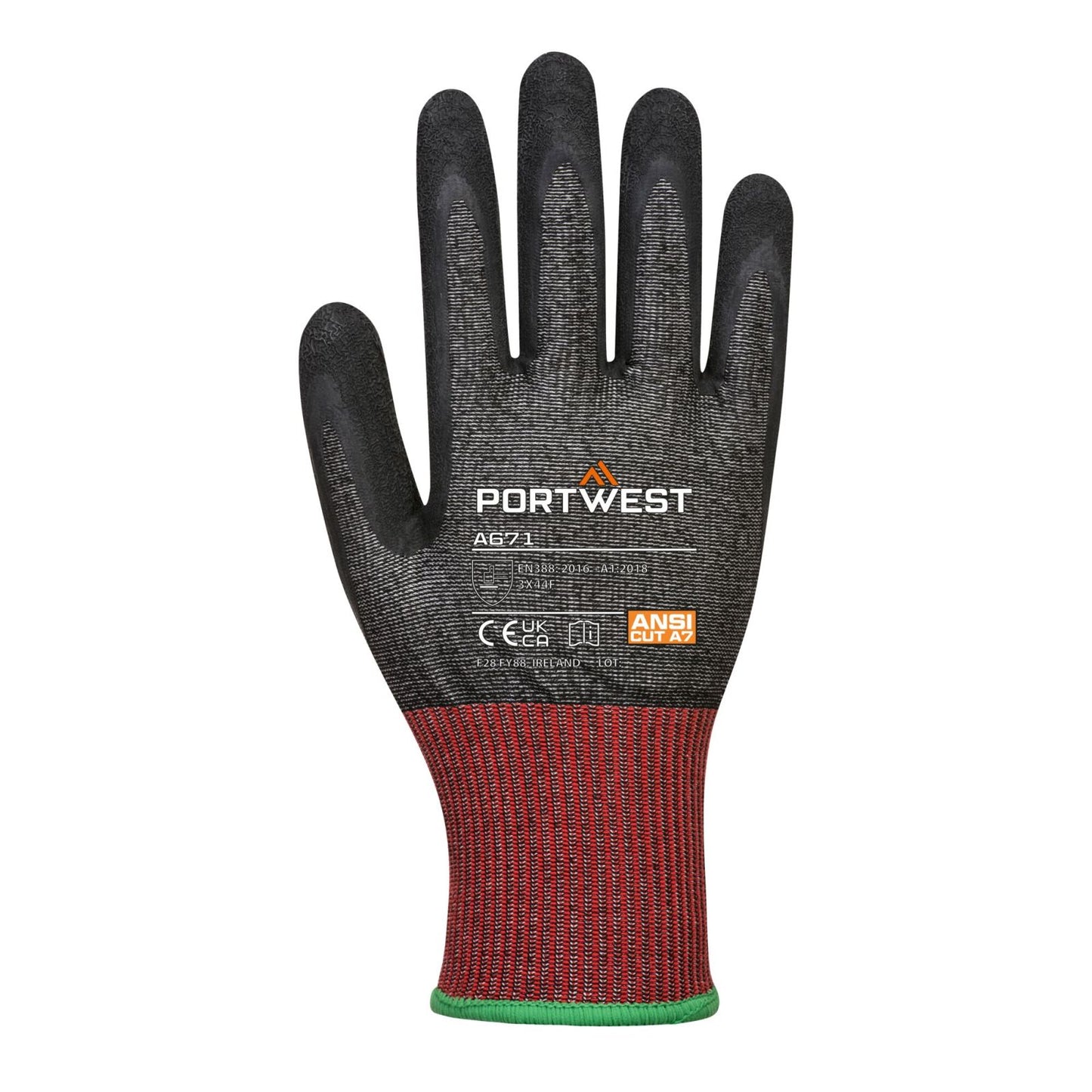 Portwest Handschoenen A671 zwart(K8)