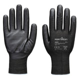 Portwest Handbescherming Snijbestendig Handschoenen A680 cut F21 nitril tungsten A9 zwart(K8)