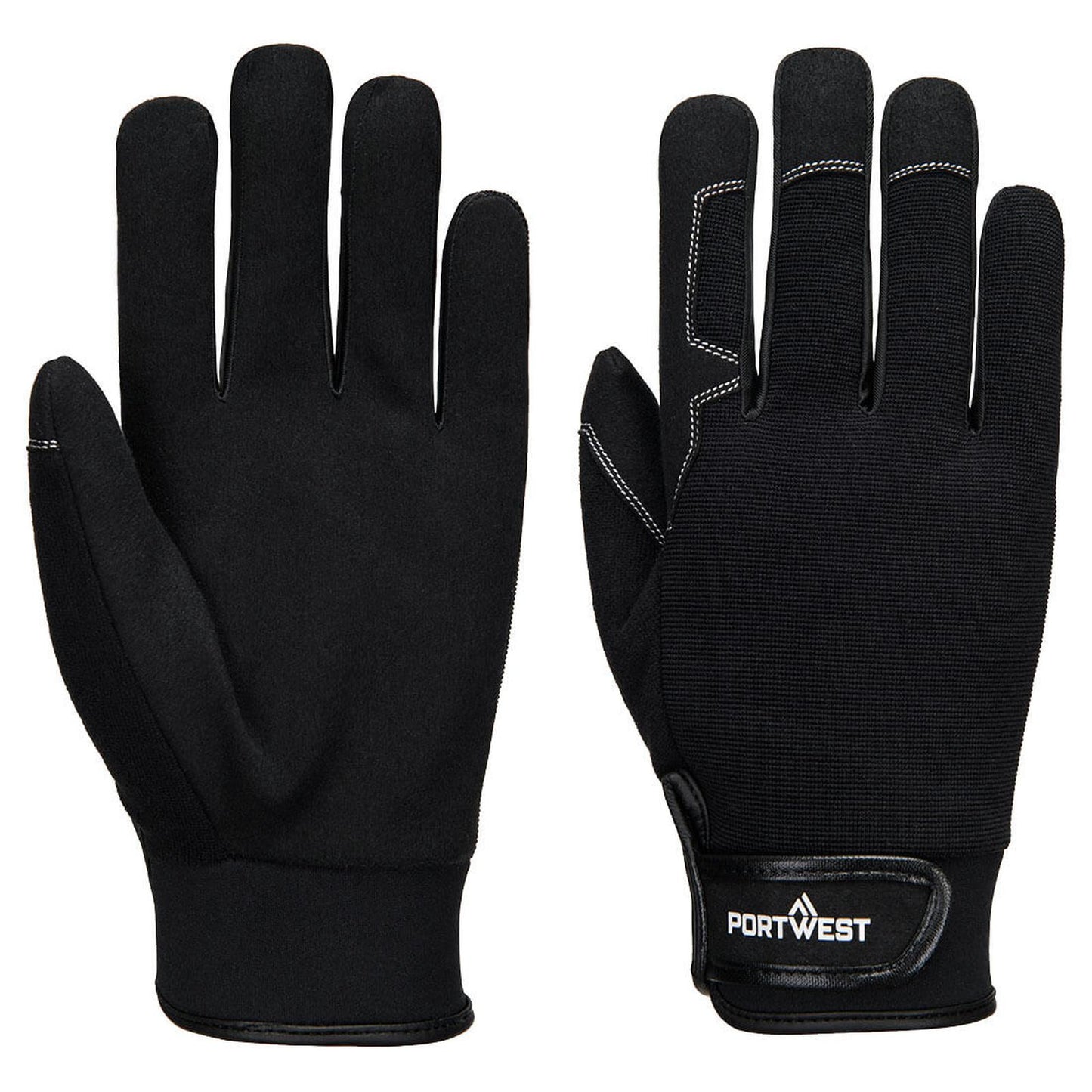 Portwest Mechanische Handschoenen Handbescherming Handschoen A701 Mechanic 81 zwart(BK)
