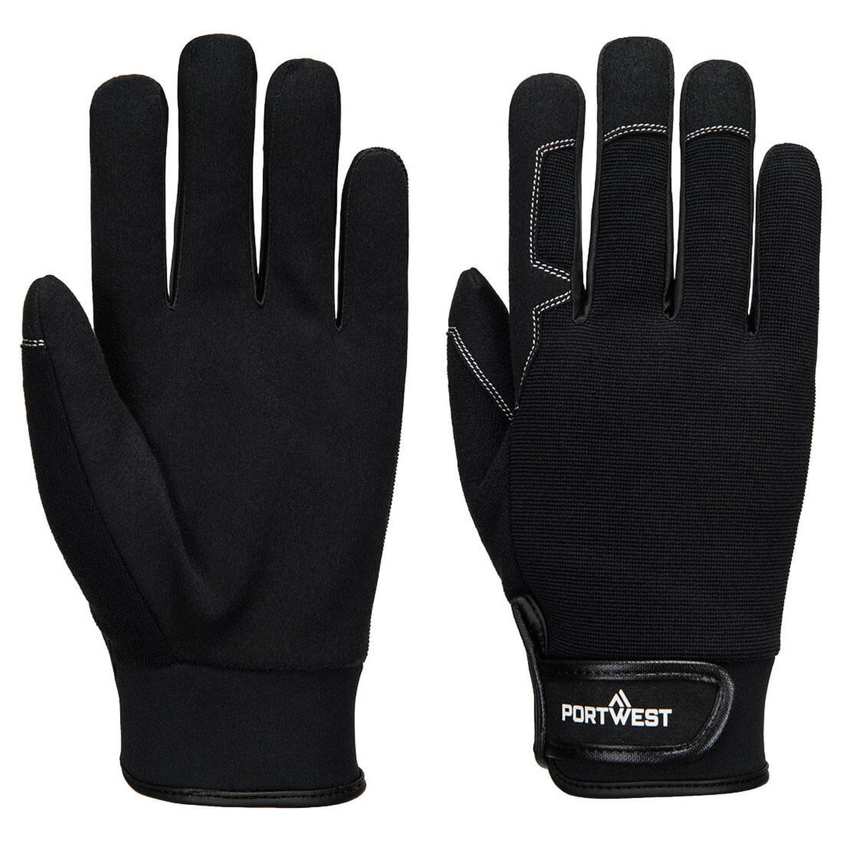 Portwest Mechanische Handschoenen Handbescherming Handschoen A701 Mechanic 81 zwart(BK)