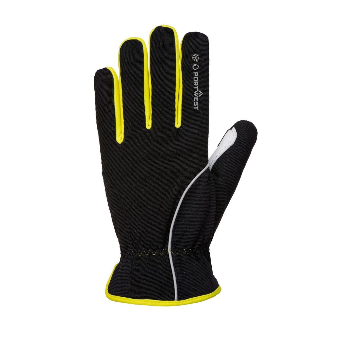 Portwest PW3 Handschoenen A776 zwart-geel(BK)