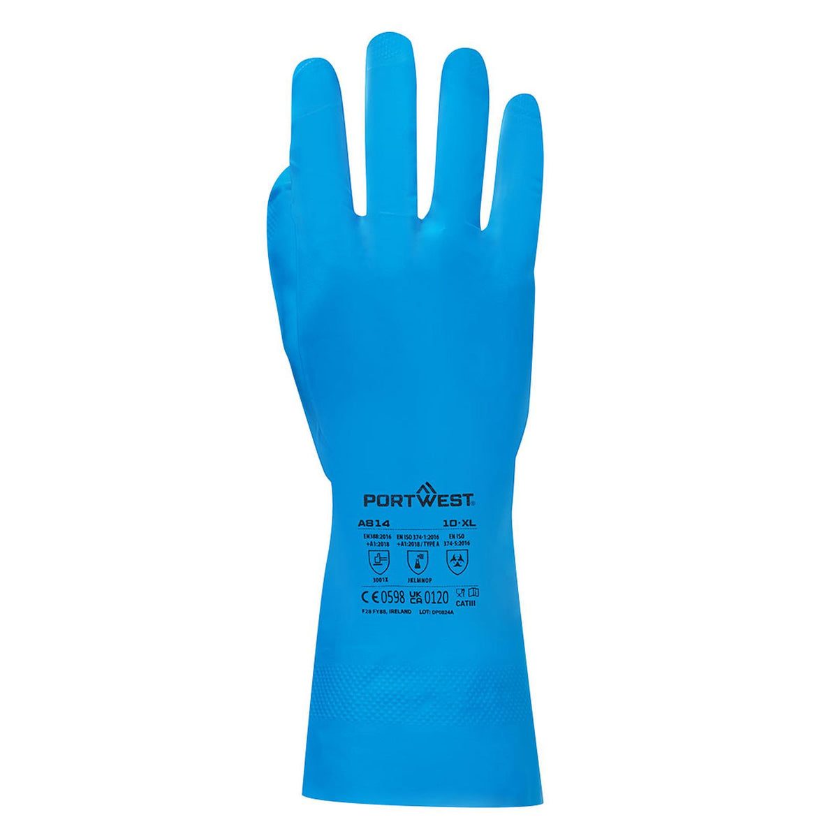 Portwest Handschoenen A814 Voedselindustrie blauw(BL)