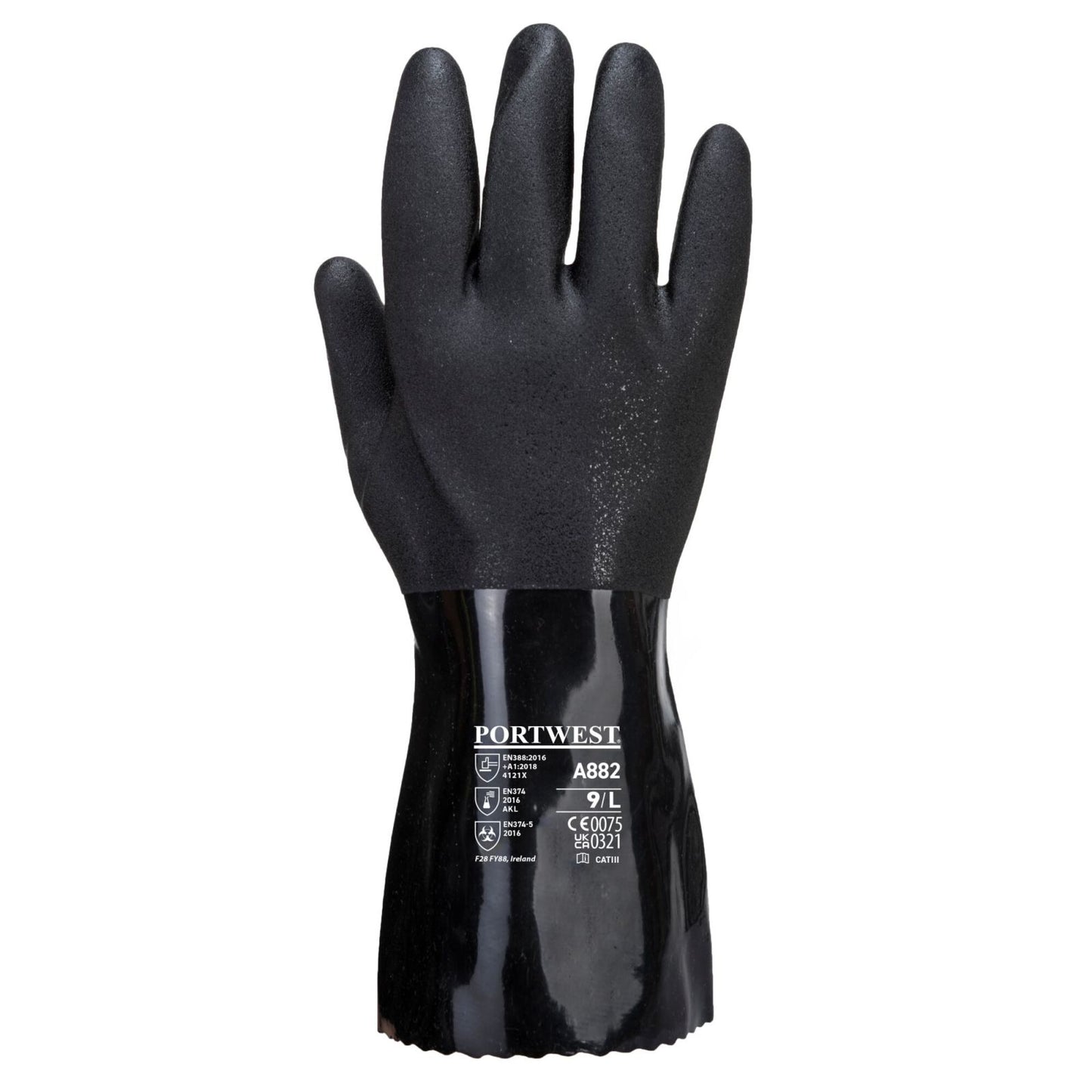 Portwest Handschoenen A882 ESD- antistatisch black(BK)