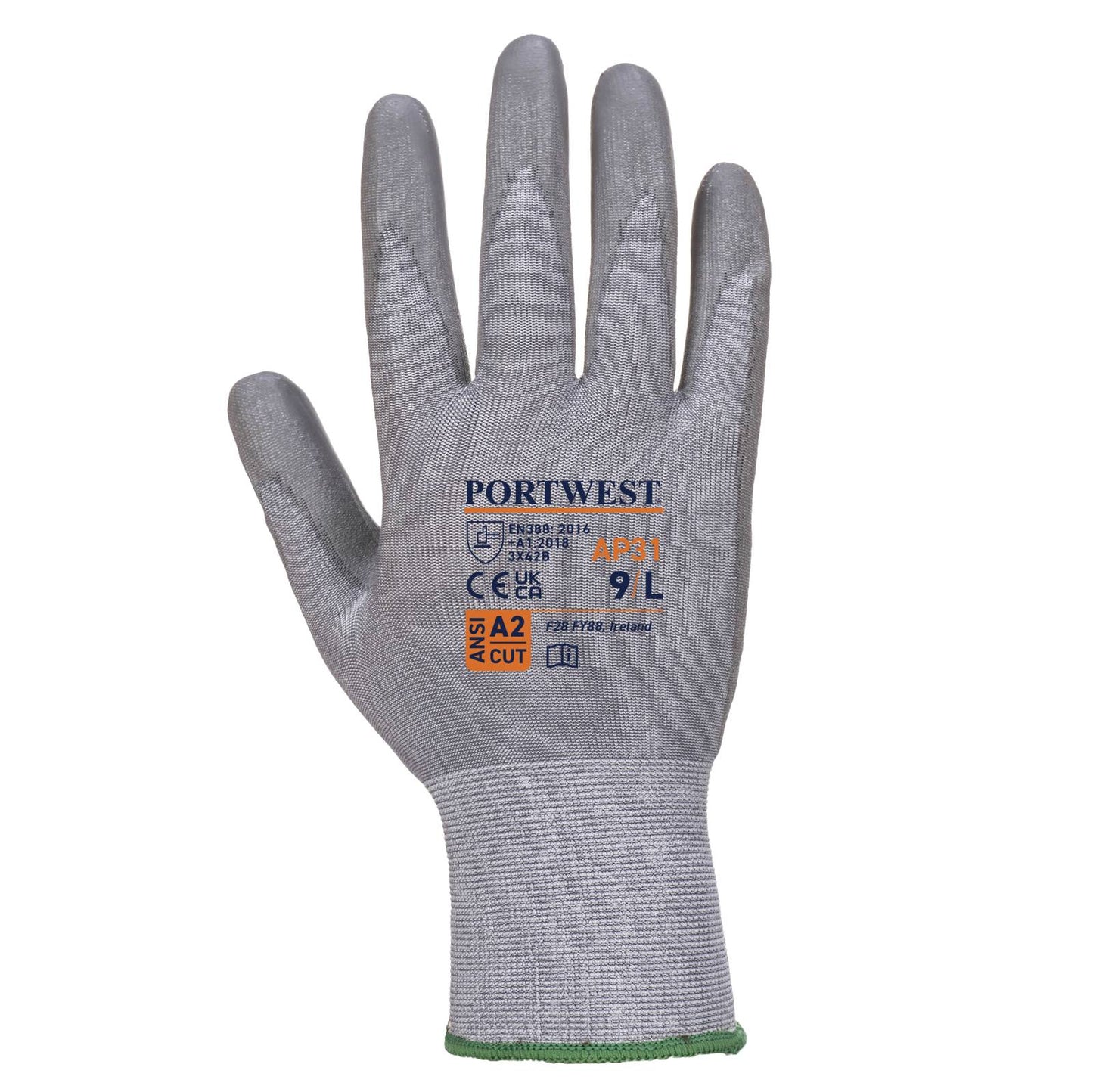 Portwest Handschoenen AP31 zwart-grijs(K7)