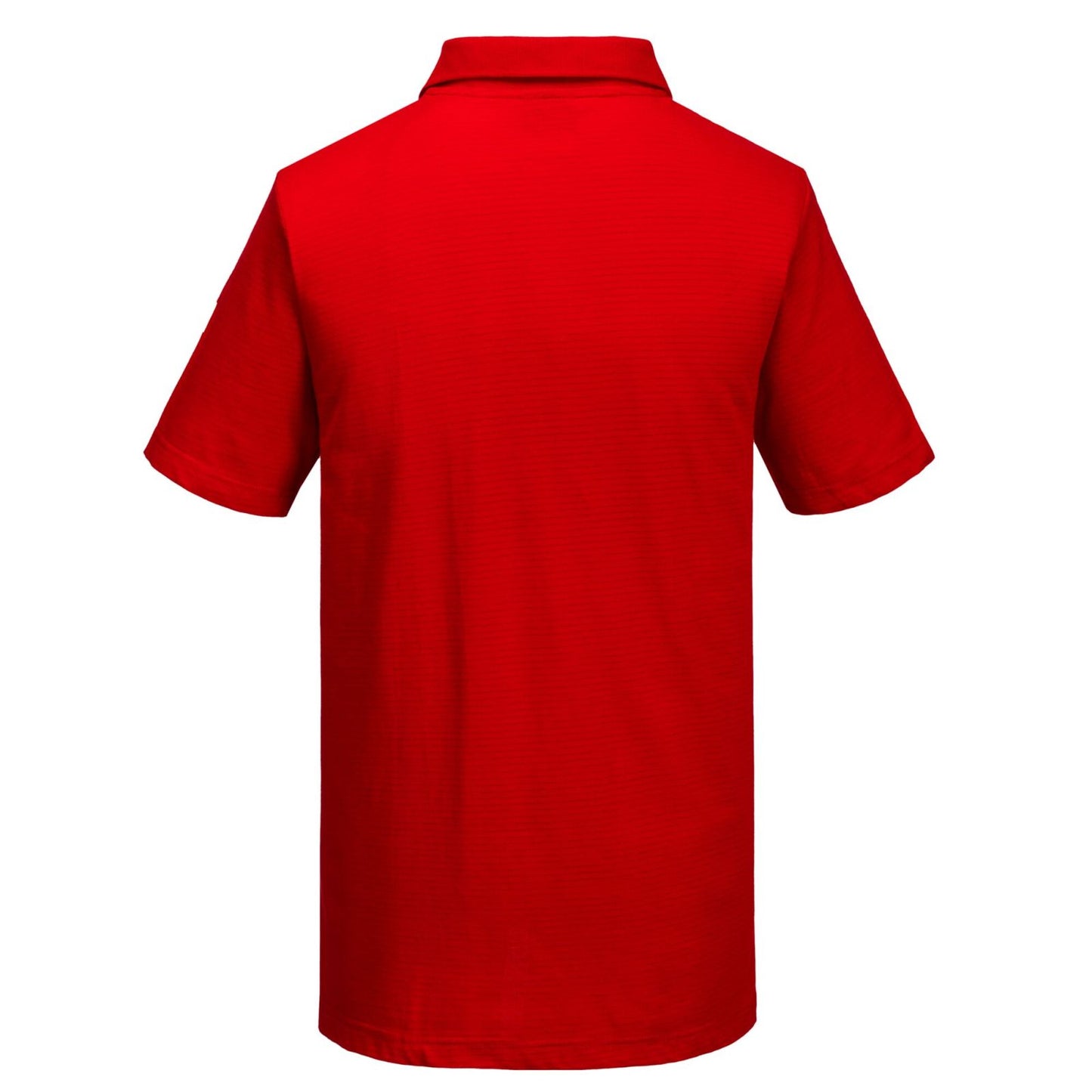 Portwest Werkkleding ESD-beschermende kleding Poloshirts AS21 Anitstatisch ESD diep rood(DR)