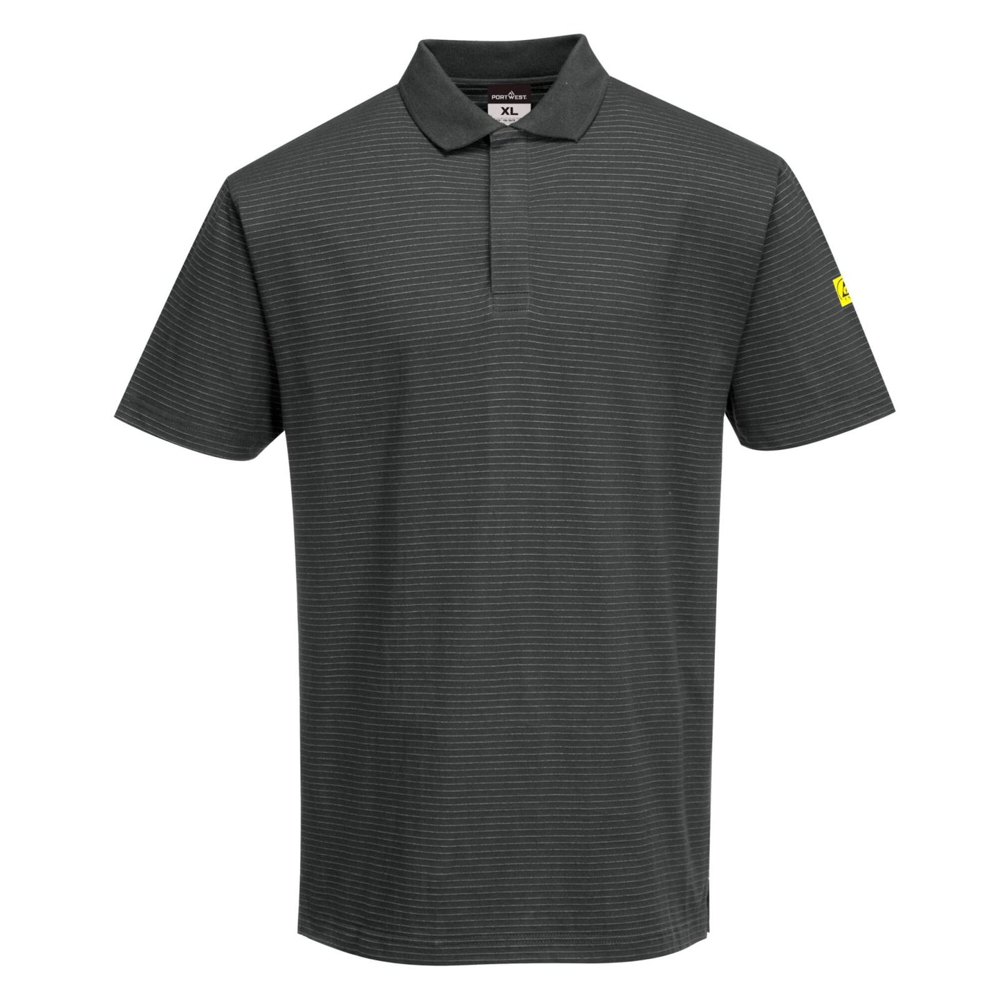 Portwest Werkkleding ESD-beschermende kleding Poloshirts AS21 antistatisch ESD zoomgrijs(ZO)