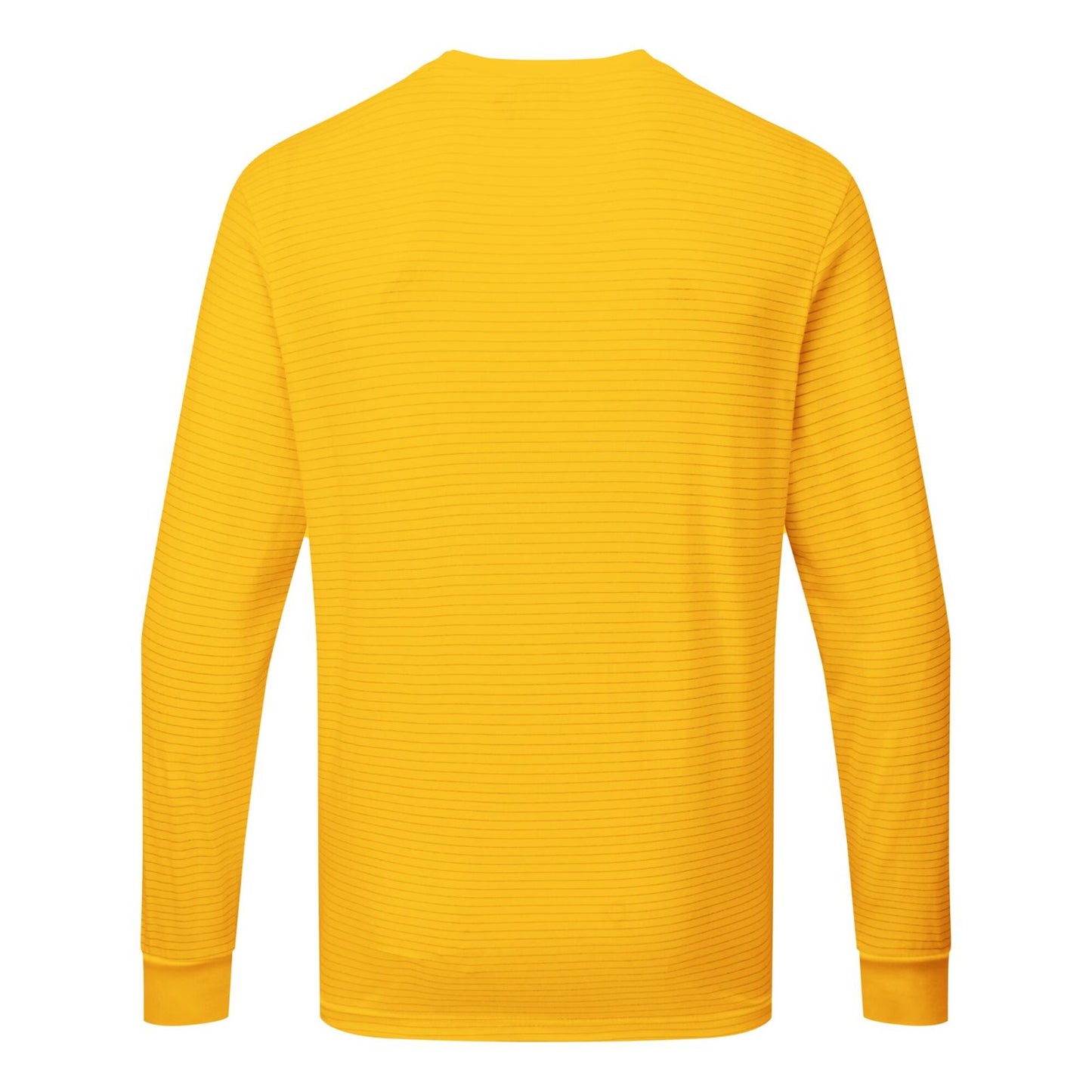 Portwest Werkkleding ESD-beschermende kleding T-Shirt AS22 antistatisch ESD lange mouw diep geel(YE)